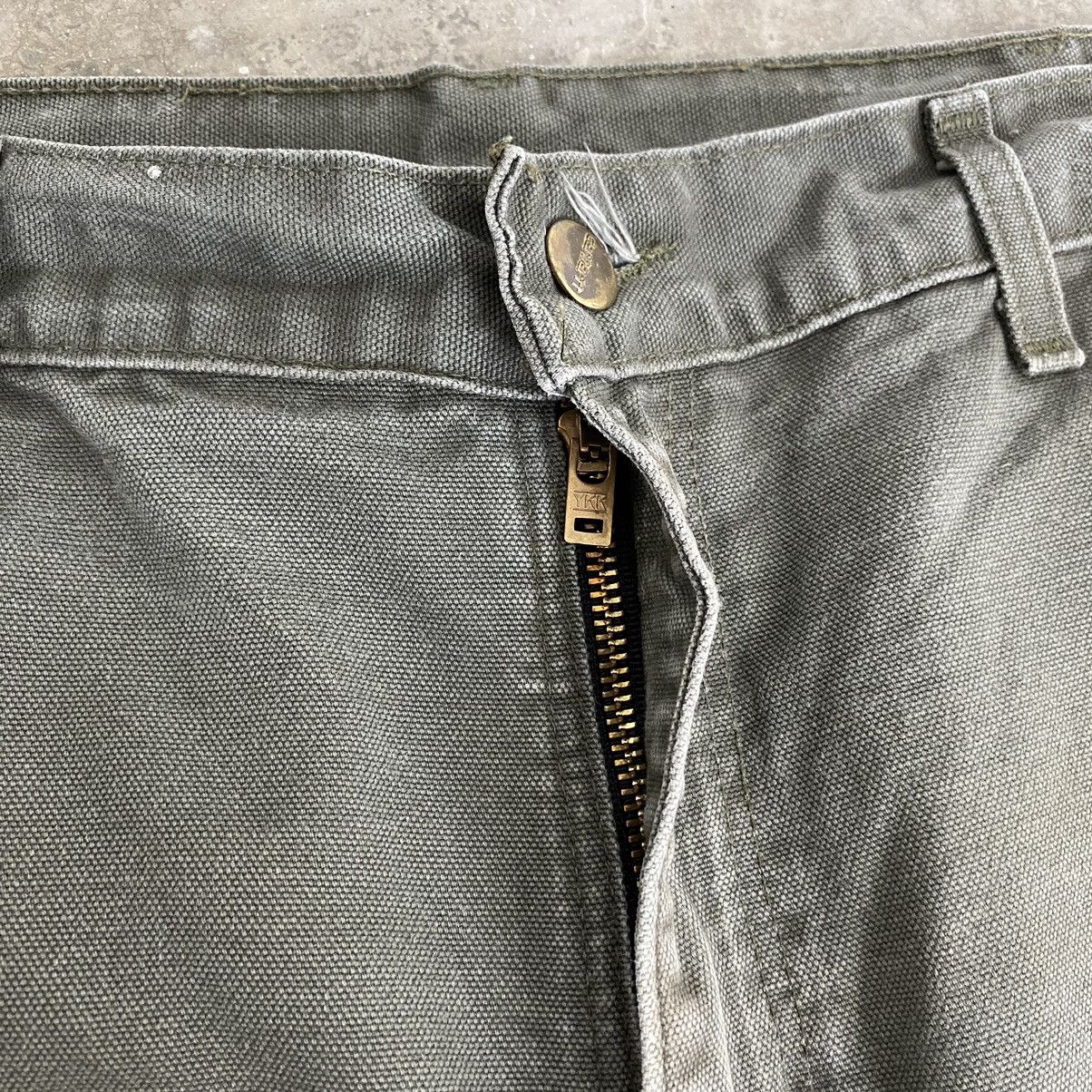 Carhartt Vintage Carhartt Moss Green Carpenter Workwear Pants Size US 34 / EU 50 - 11 Thumbnail