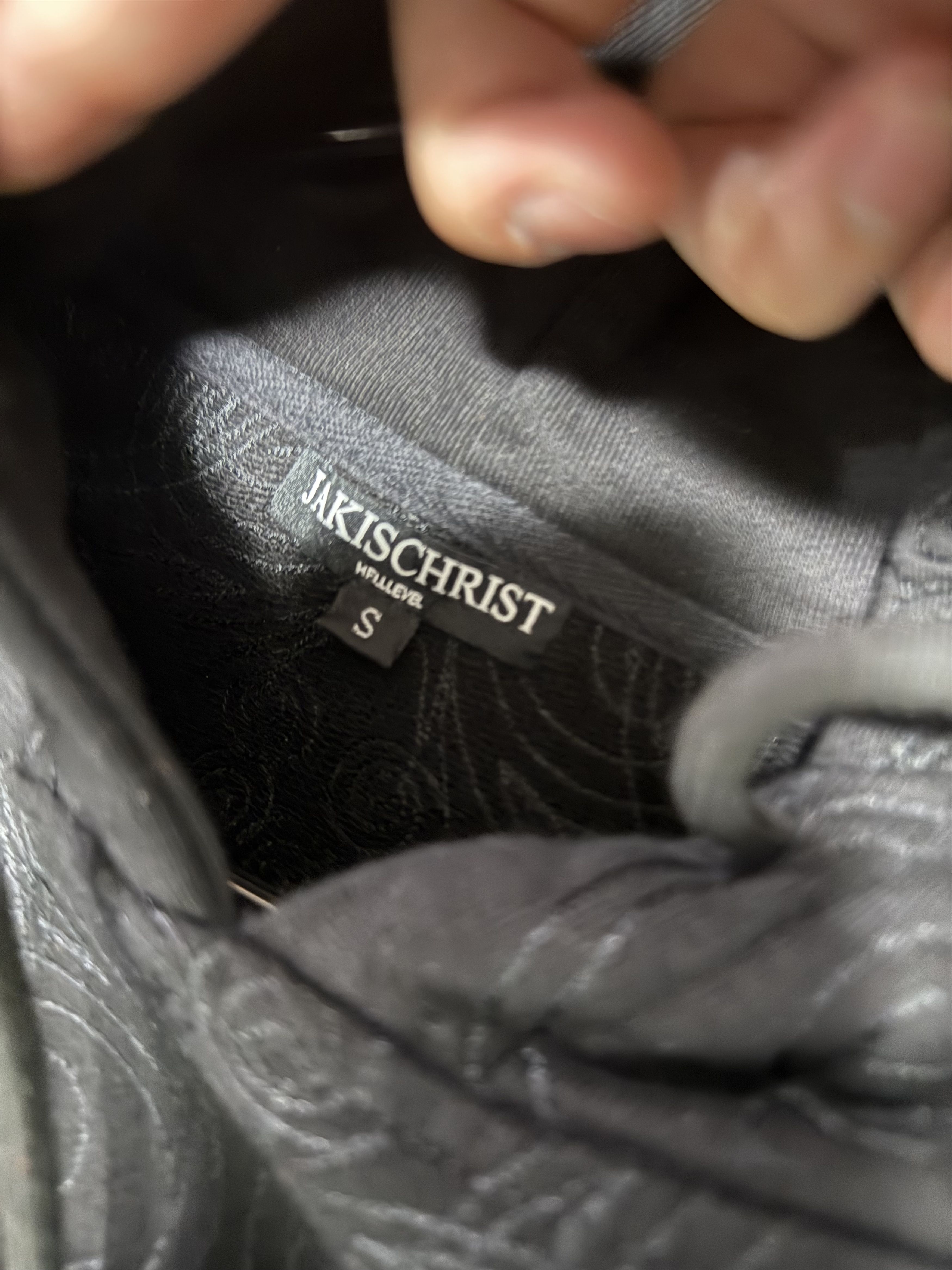 Jakischrist Jakischrist Black Trance Hoodie Size US S / EU 44-46 / 1 - 3 Thumbnail
