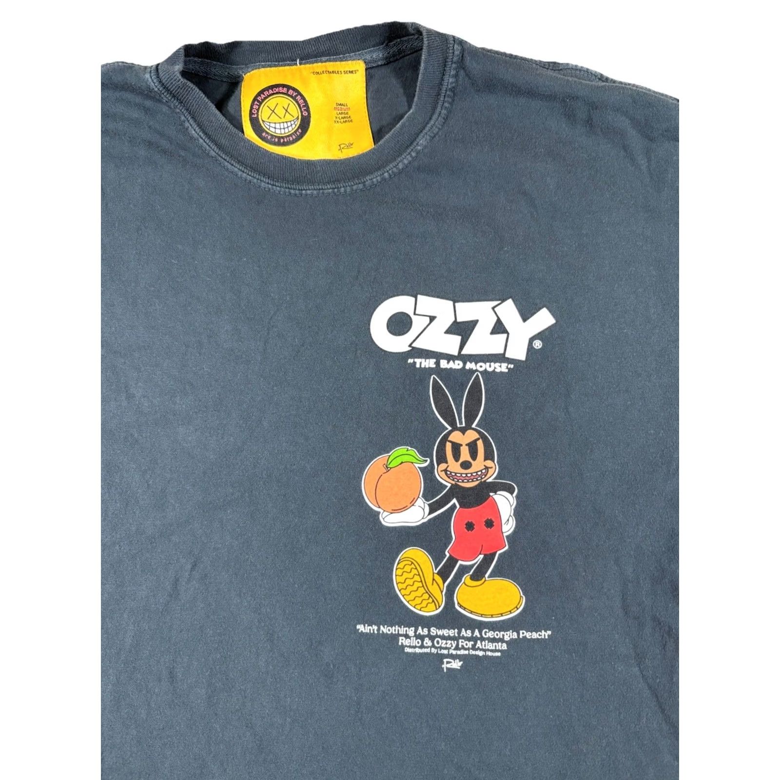 Paradise Limited Edition Lost In Paradise T-Shirt M Georgia Faded Black Ozzy The Bad Mouse Rello Hipster Gothic Grunge Outdoor Nature Mens Size US M / EU 48-50 / 2 - 3 Thumbnail