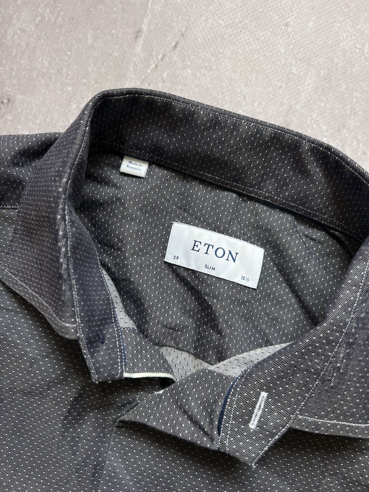 Eton Very Rare Shirt From Eton Size L Y2K Vintage Hype Size US L / EU 52-54 / 3 - 4 Thumbnail