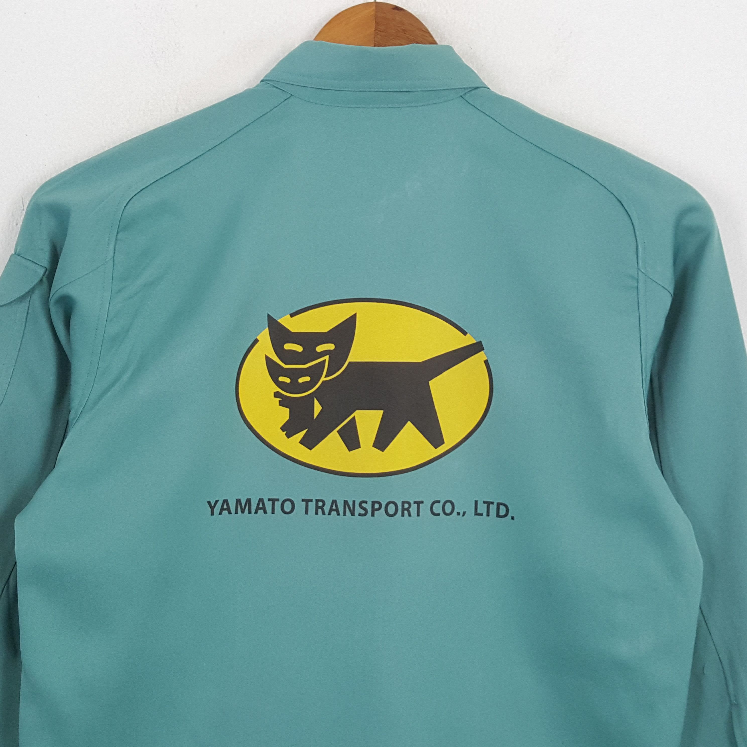 Japanese Brand × Vintage Vintage YAMATO TRANSPORT Japanese Racing Custom Jacket Size US M / EU 48-50 / 2 - 2 Thumbnail