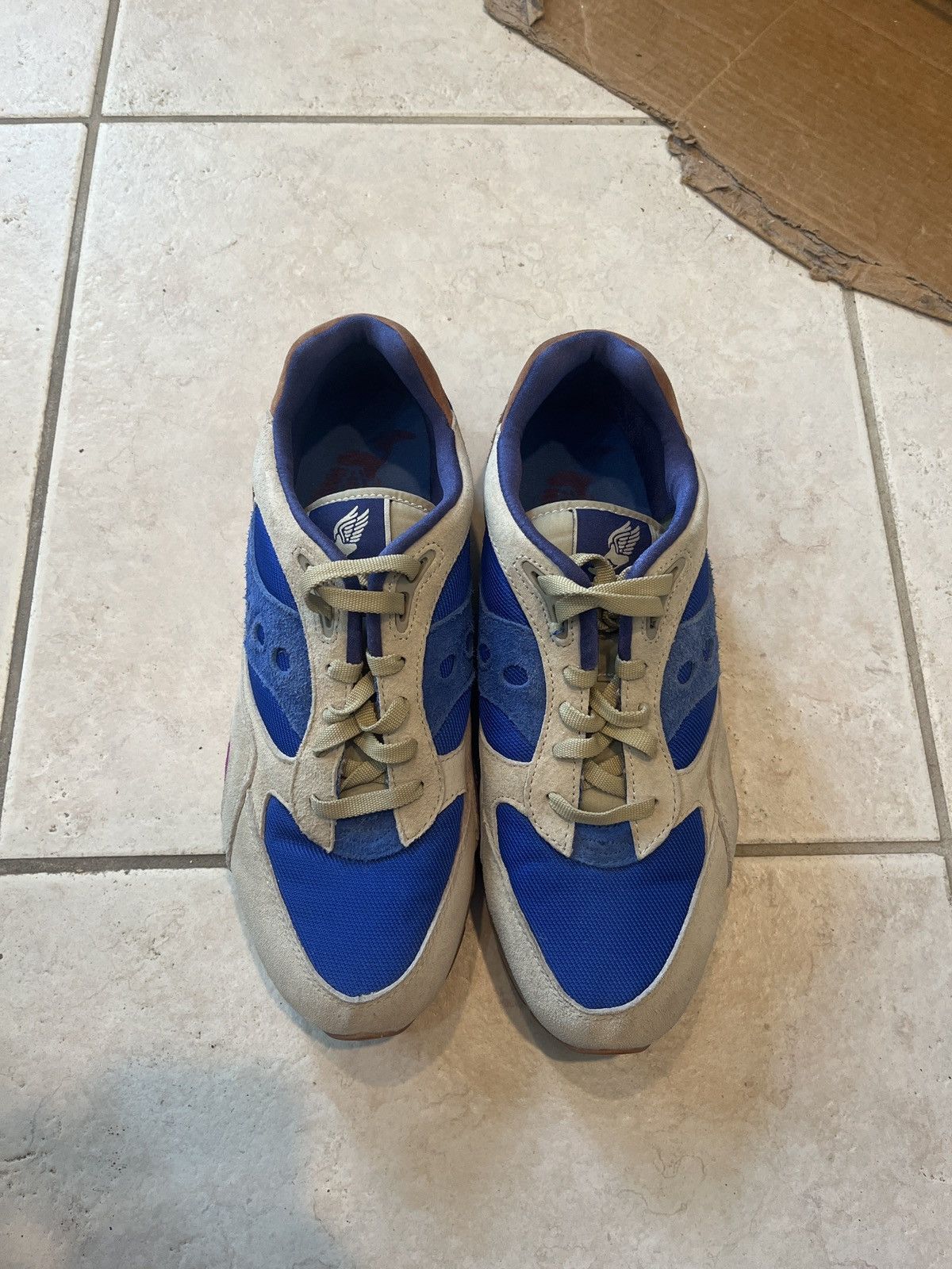 Bodega × Saucony Saucony x Bodega Elite Pattern Recognition Mens Sneakers Size US 12 / EU 45 - 3 Thumbnail