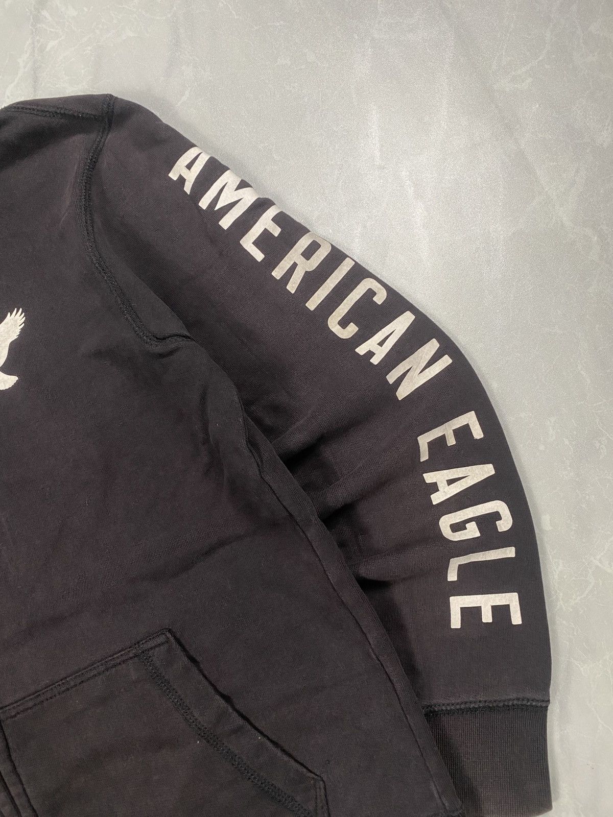 American Eagle Outfitters Vintage 00s American Eagle Sunfaded Zip Up Hoodie Size US M / EU 48-50 / 2 - 4 Thumbnail