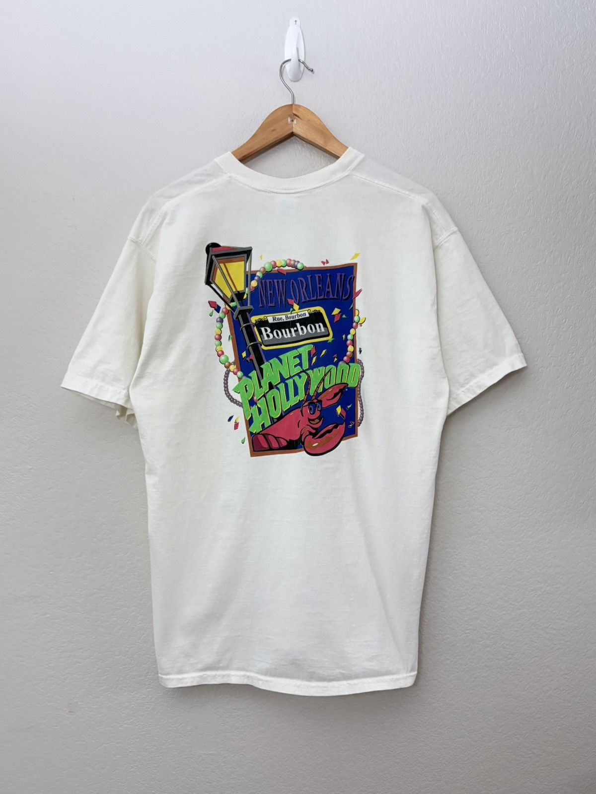 Vintage 90’s Planet Hollywood Bourbon St. New Orleans Vintage Tee Size US L / EU 52-54 / 3 - 1 Thumbnail