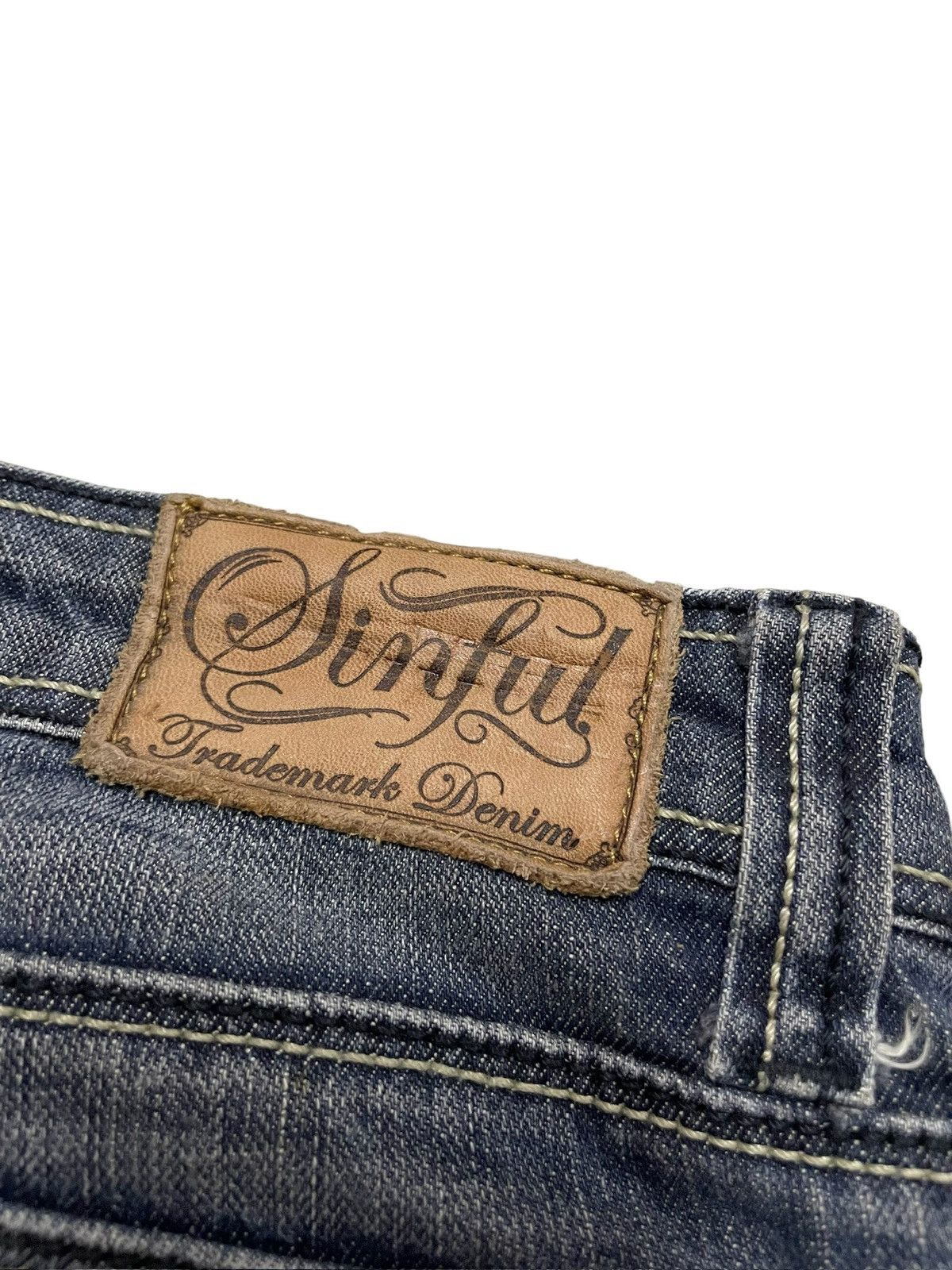 Designer × Jean Sinful Denim Size 30" / US 8 / IT 44 - 12 Thumbnail