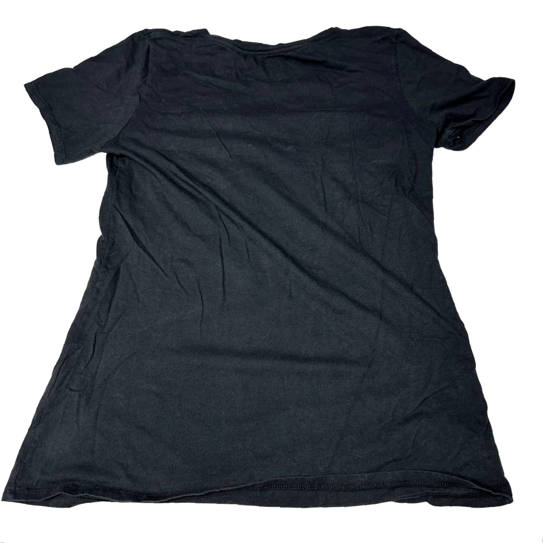 Nike Nike Tee Shirt Womens Size S Black Cotton UW Huskies VNeck Swoosh Logo Shirt Size S / US 4 / IT 40 - 3 Thumbnail