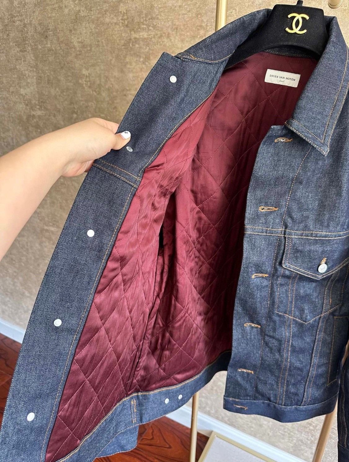 Dries Van Noten Dries van noten Cotton denim jacket 2501-Nextarrow Size US S / EU 44-46 / 1 - 4 Thumbnail