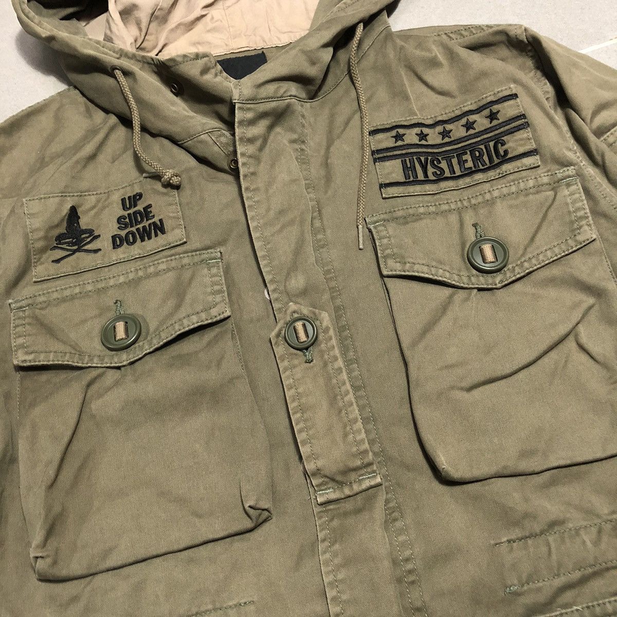 Hysteric Glamour Hysteric Glamour Parka Olive Green Jacket Size US M / EU 48-50 / 2 - 4 Thumbnail