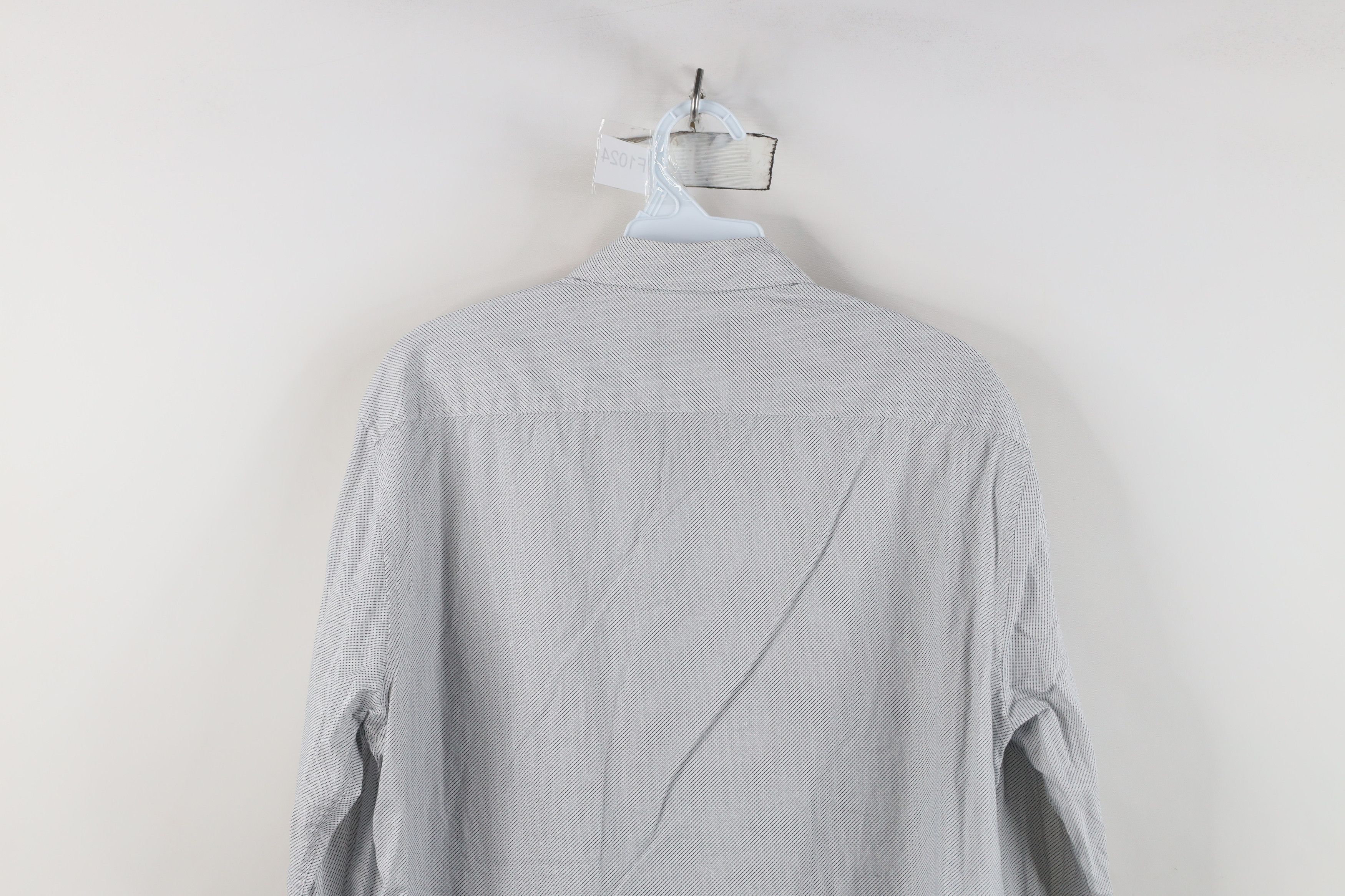 Theory Theory Twill Print Long Sleeve Collared Button Shirt Size US M / EU 48-50 / 2 - 10 Thumbnail
