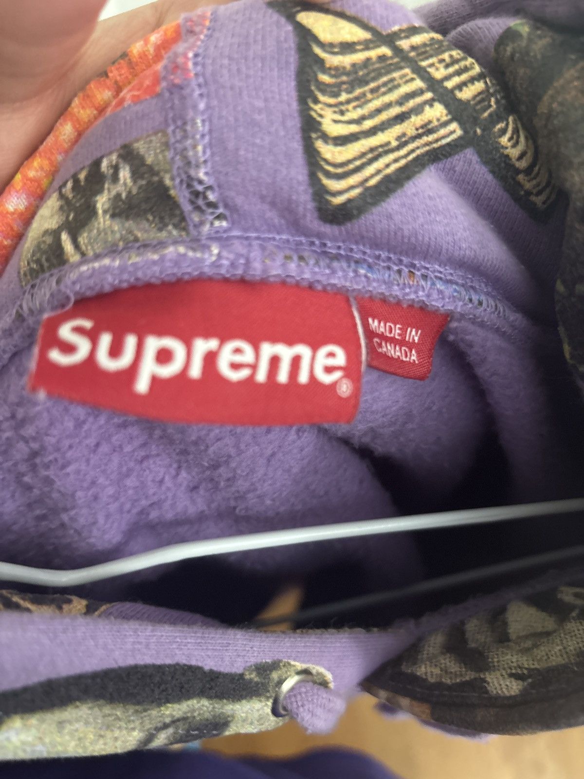 Supreme Supreme/ Thrills Hooded Sweatshirt graphic/23217-0480 251 Size US XL / EU 56 / 4 - 3 Thumbnail