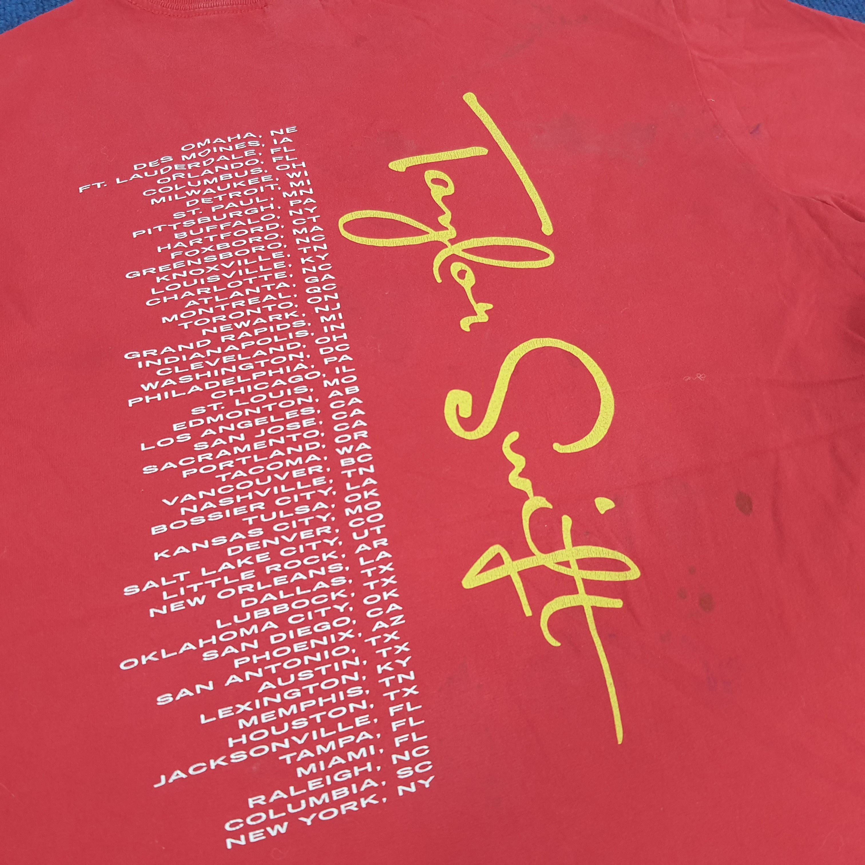 Band Tees × Vintage Vintage Taylor Swift Speak Now Tour T-shirt Size US M / EU 48-50 / 2 - 4 Thumbnail