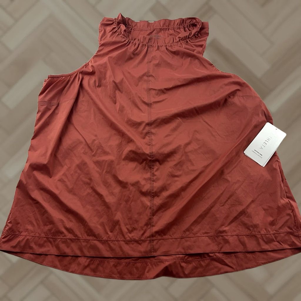 Athleta Athleta Levitate Tank Women's 1X Sleeveless Pink Activewear Shirt Ladies Tank Top Rust Pink 1X Womens Size ONE SIZE - 1 Thumbnail