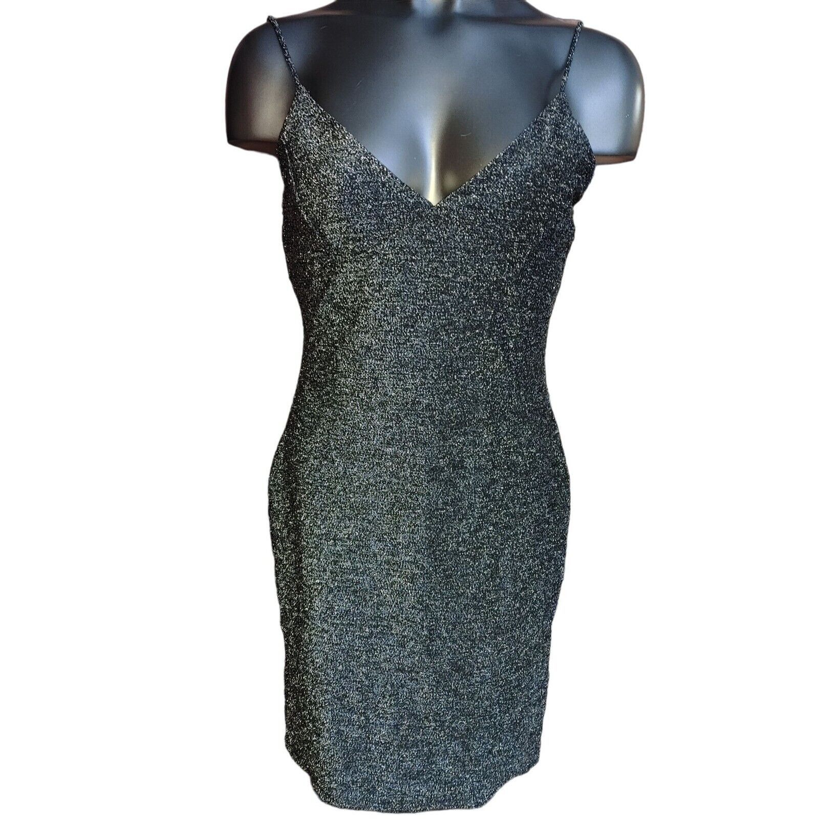Other Popular 21 Women's Black Sparkling Glitter low Cut Evening D Size L / US 10 / IT 46 - 1 Thumbnail