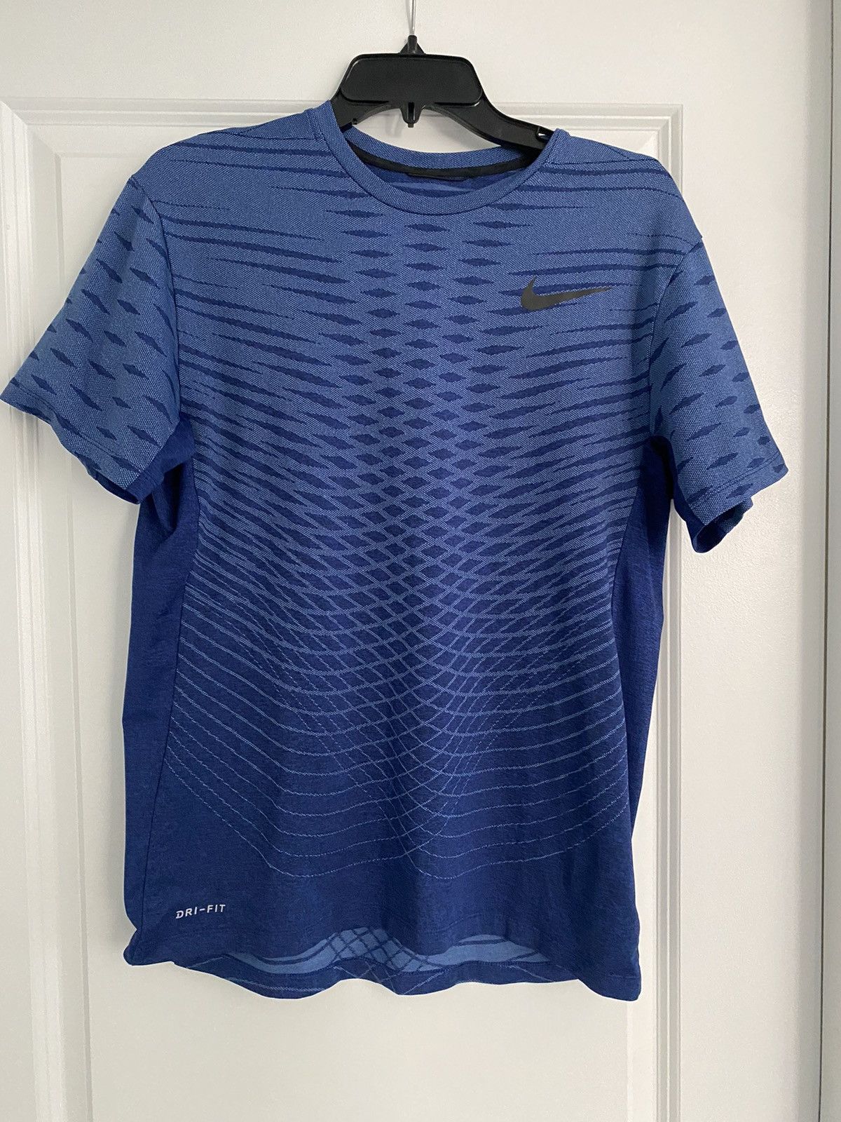 Nike Nike Dri-Fit T-Shirt Blue Size US M / EU 48-50 / 2 - 1 Thumbnail