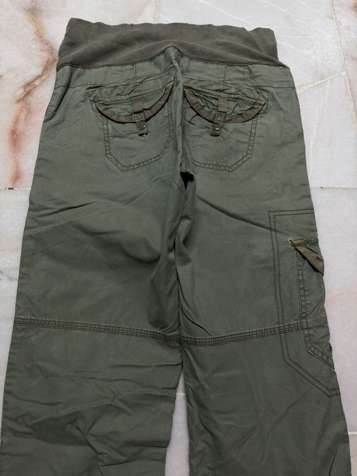 GOA GOA STYLE CARGO BONDAGE PARACHUTE GREEN BY GAP Size US 28 / EU 44 - 13 Thumbnail