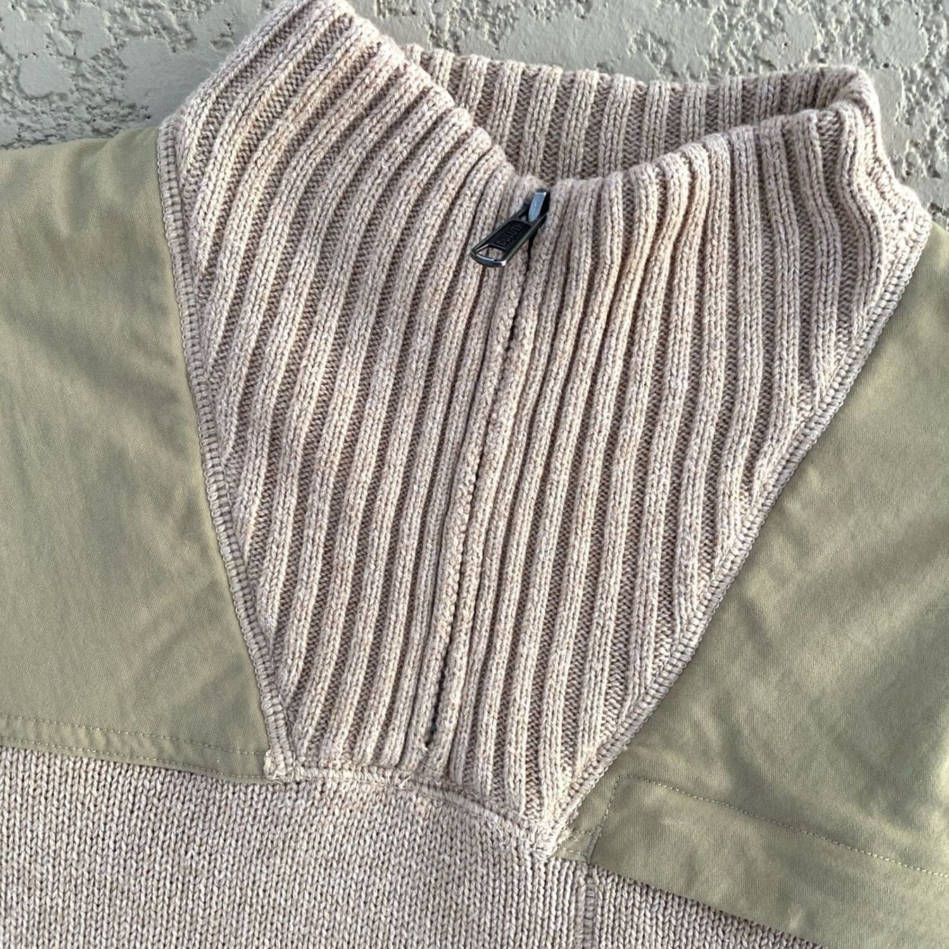 Duluth Trading Company Duluth Trading Company Brown Sweater Men XL/TALL Wool Blend Quarter Zip Heavy Size US XL / EU 56 / 4 - 3 Thumbnail