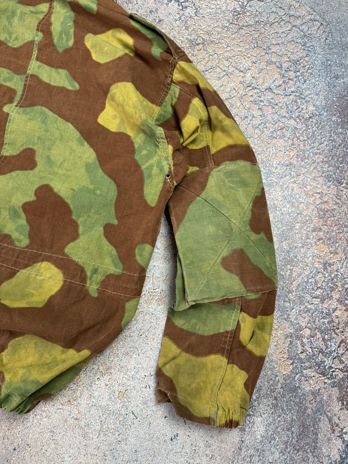 Vintage 1968 Italian Army San Marco M29 Paratrooper Camo Jacket Size US M / EU 48-50 / 2 - 20 Thumbnail