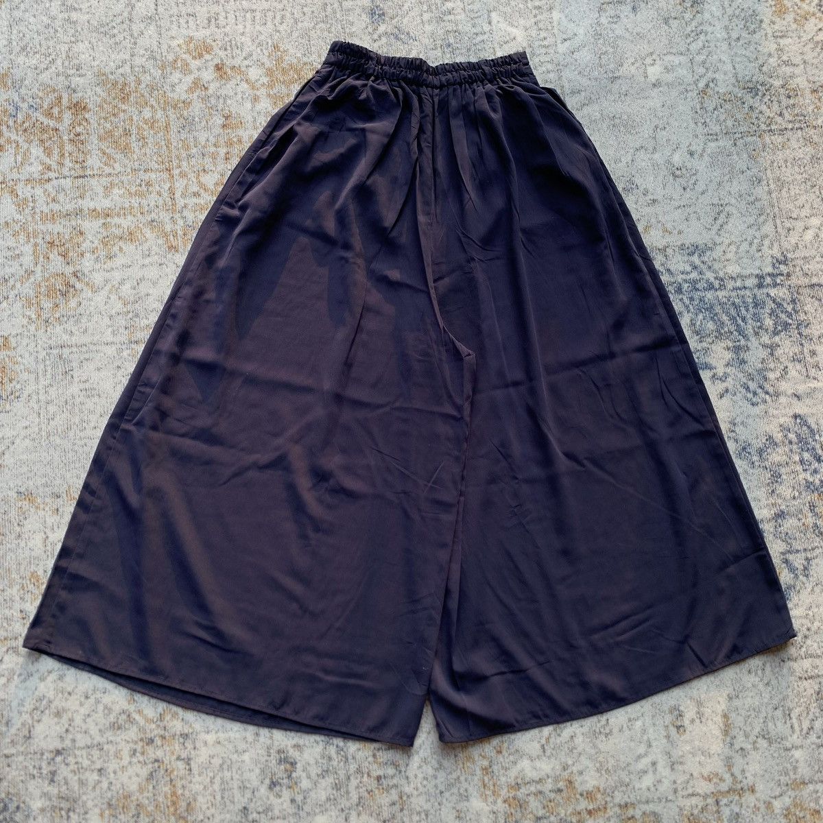 Japanese Brand Rare Japanese Brand Yohji Style GU Ultra Wide Pants Size US 30 / EU 46 - 5 Thumbnail