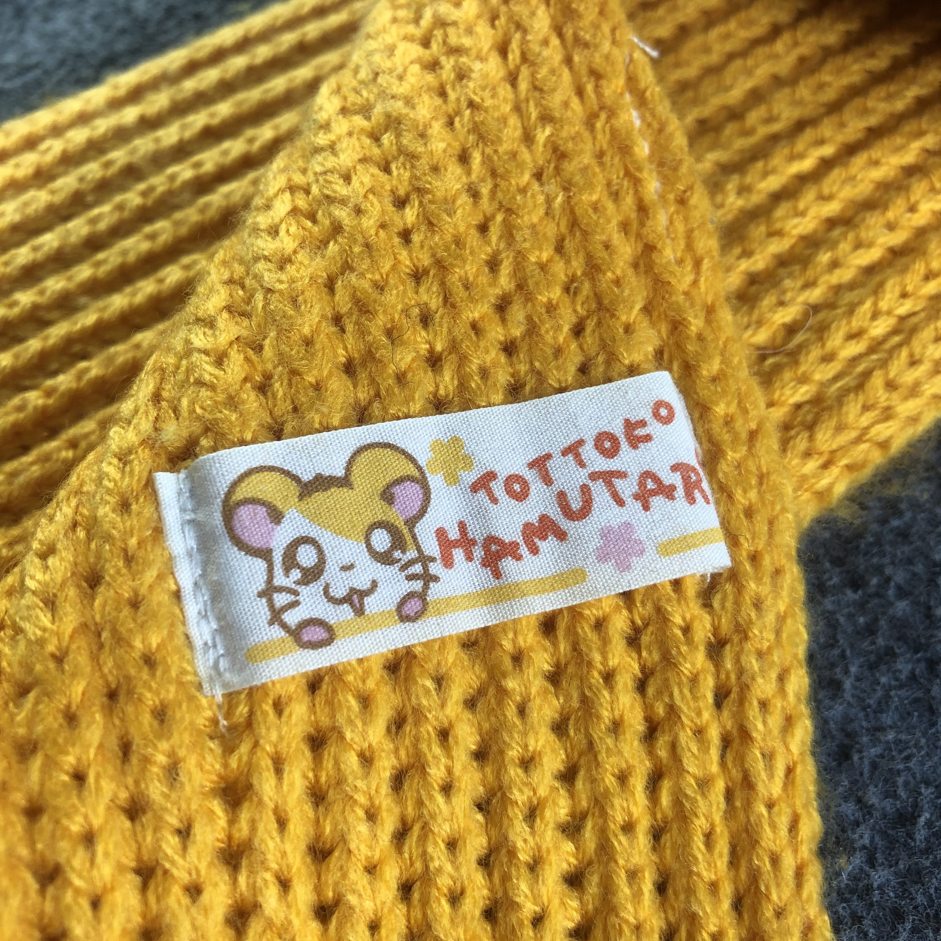 Anime Hamutaro Characters Knit Scarf Muffler V1945 Size ONE SIZE - 7 Thumbnail