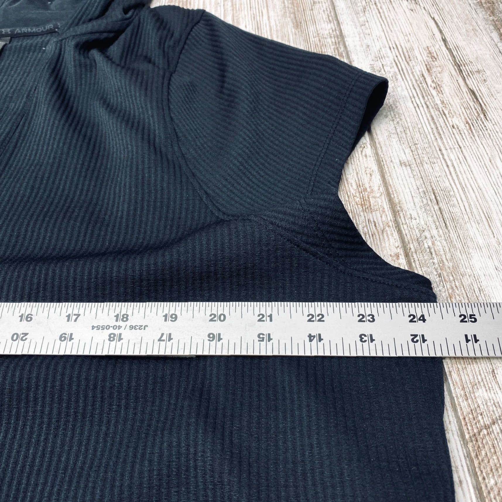 Under Armour Under Armour Journey Rib Hooded Tunic Womens Medium Black Sleeveless 7393 Size M / US 6-8 / IT 42-44 - 7 Thumbnail