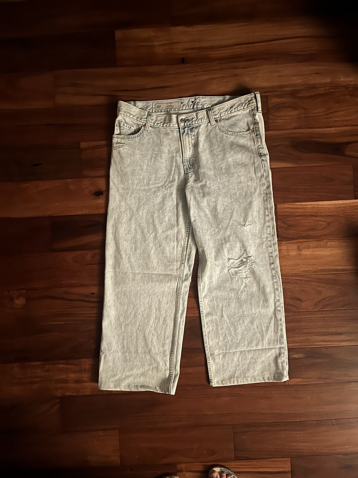 Gap Baggy Light wash Gap Jeans Size US 33 - 3 Thumbnail