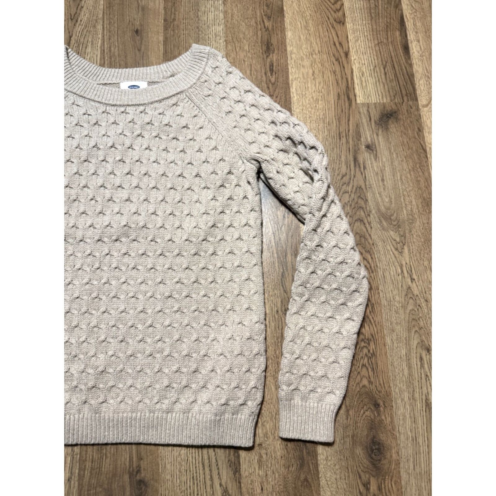 Old Navy Old Navy Sweater Women's Small Brown Crewneck Pullover Knit Long Sleeve Casual Fall Spring Winter Regular Fit Mens? Ladies Size S / US 4 / IT 40 - 4 Thumbnail