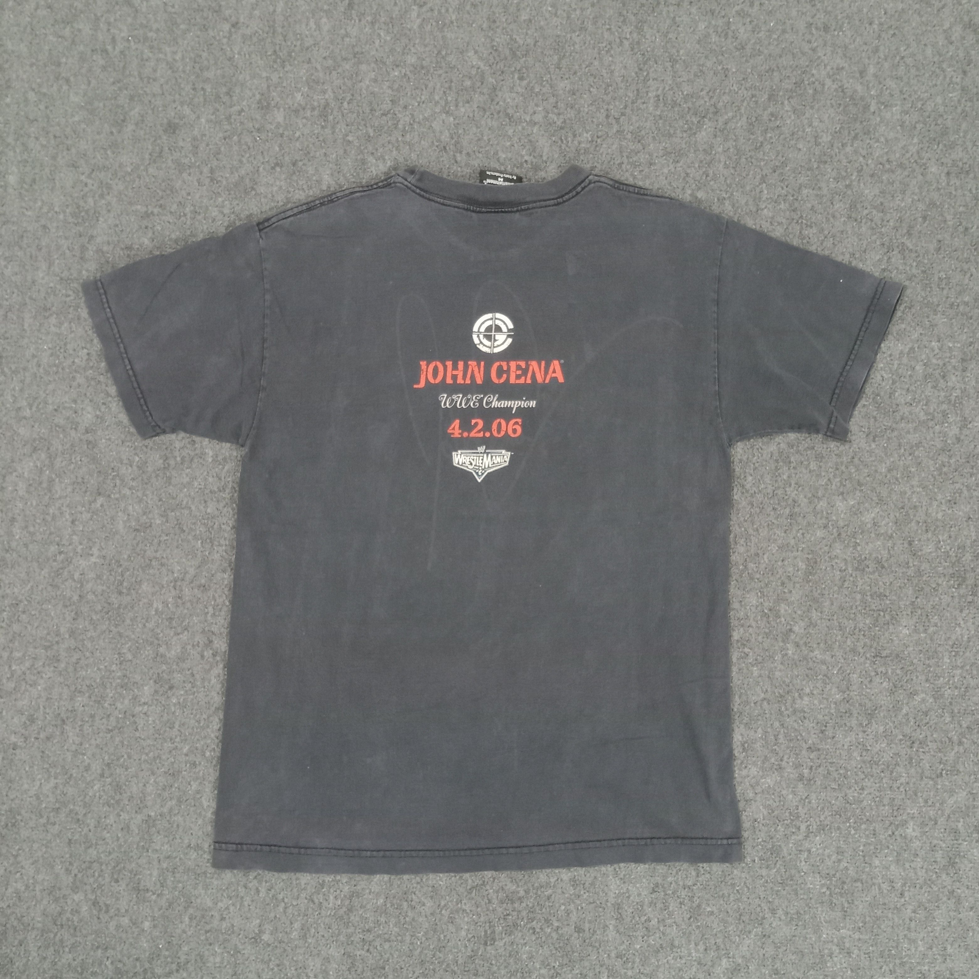 Vintage × WWE × WWF John Cena WWE American Wrestling Sports Tshirt Size US M / EU 48-50 / 2 - 5 Thumbnail