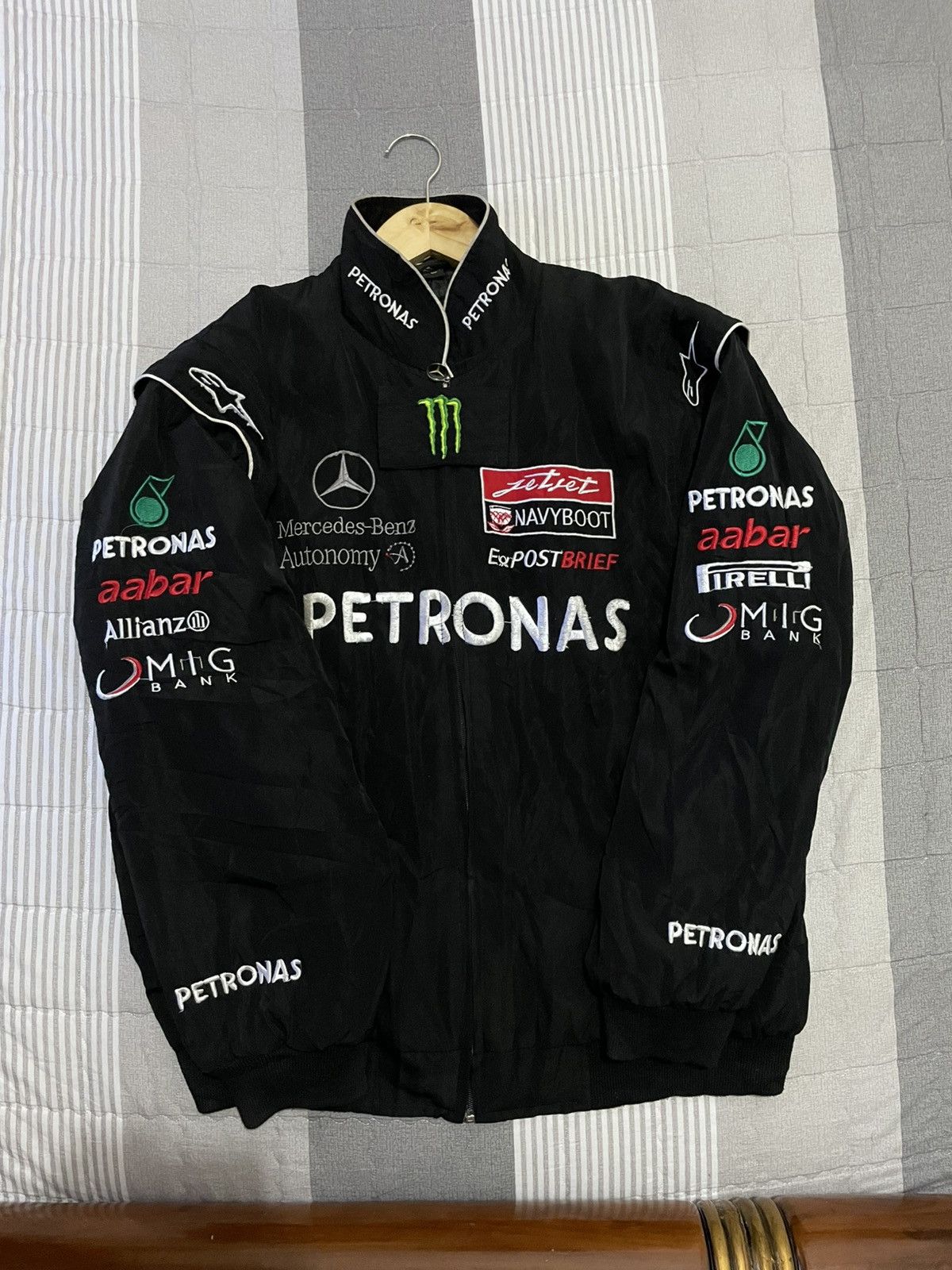 Mercedes-Benz Jacket mercedes Benz vintage Size US XL / EU 56 / 4 - 1 Thumbnail