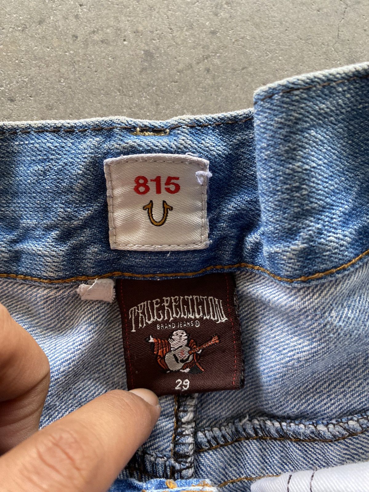 True Religion 2000s - True Religion Flared Denim Pants Size US 34 / EU 50 - 7 Thumbnail