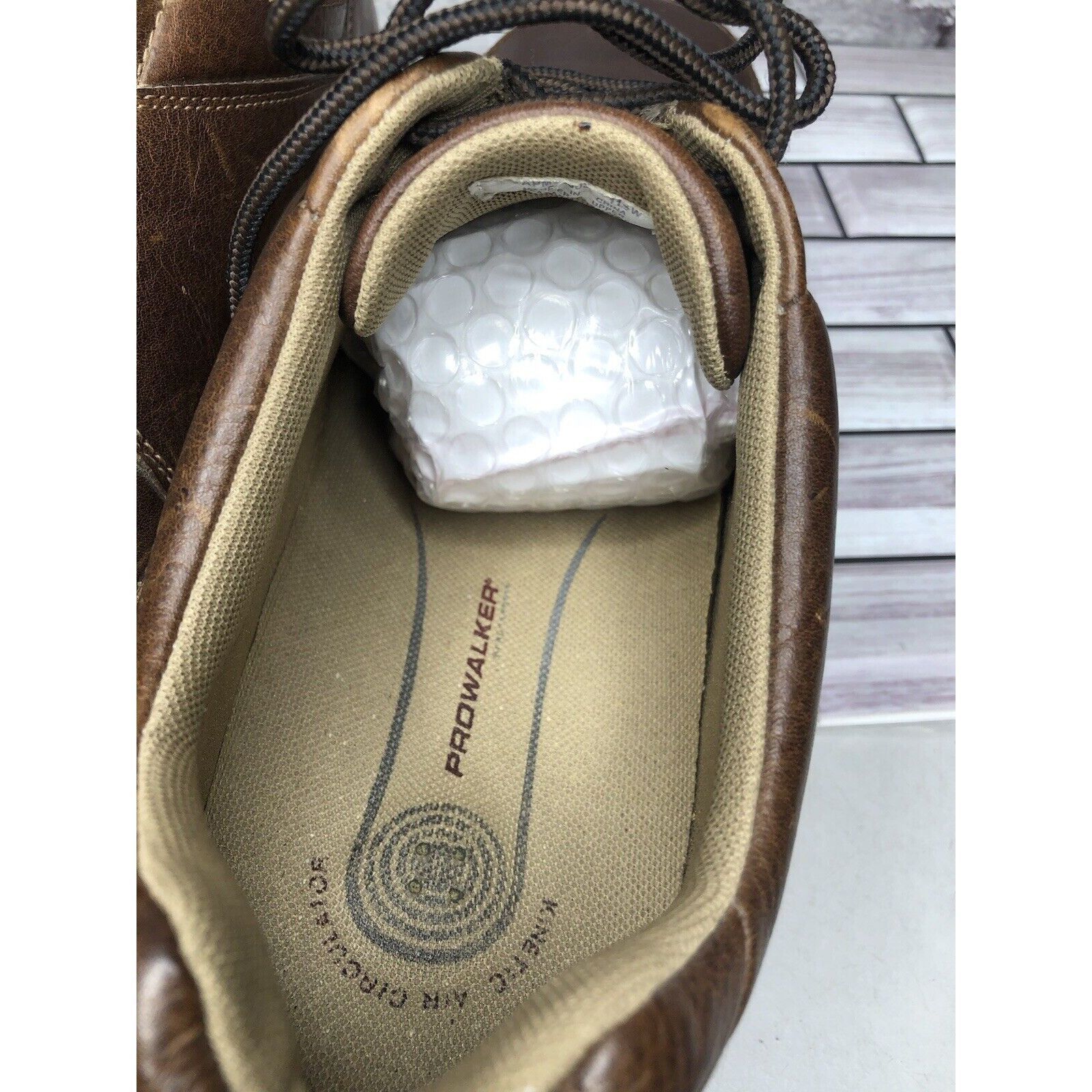 Rockport Rockport APM33603 Prowalker Brown Leather Walking Casual Sho Size US 11.5 / EU 44-45 - 14 Thumbnail