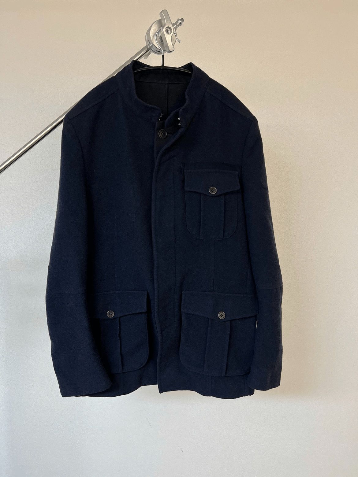 Dries Van Noten wool hunting jacket DMC