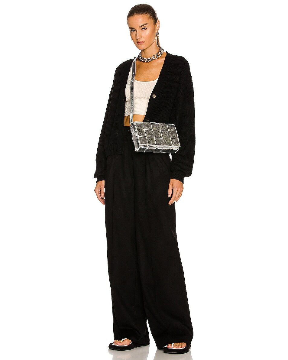 Bottega Veneta o1loc1c0724 Size: OS / 578004 Cassette Bag in Silver Size ONE SIZE - 4 Thumbnail