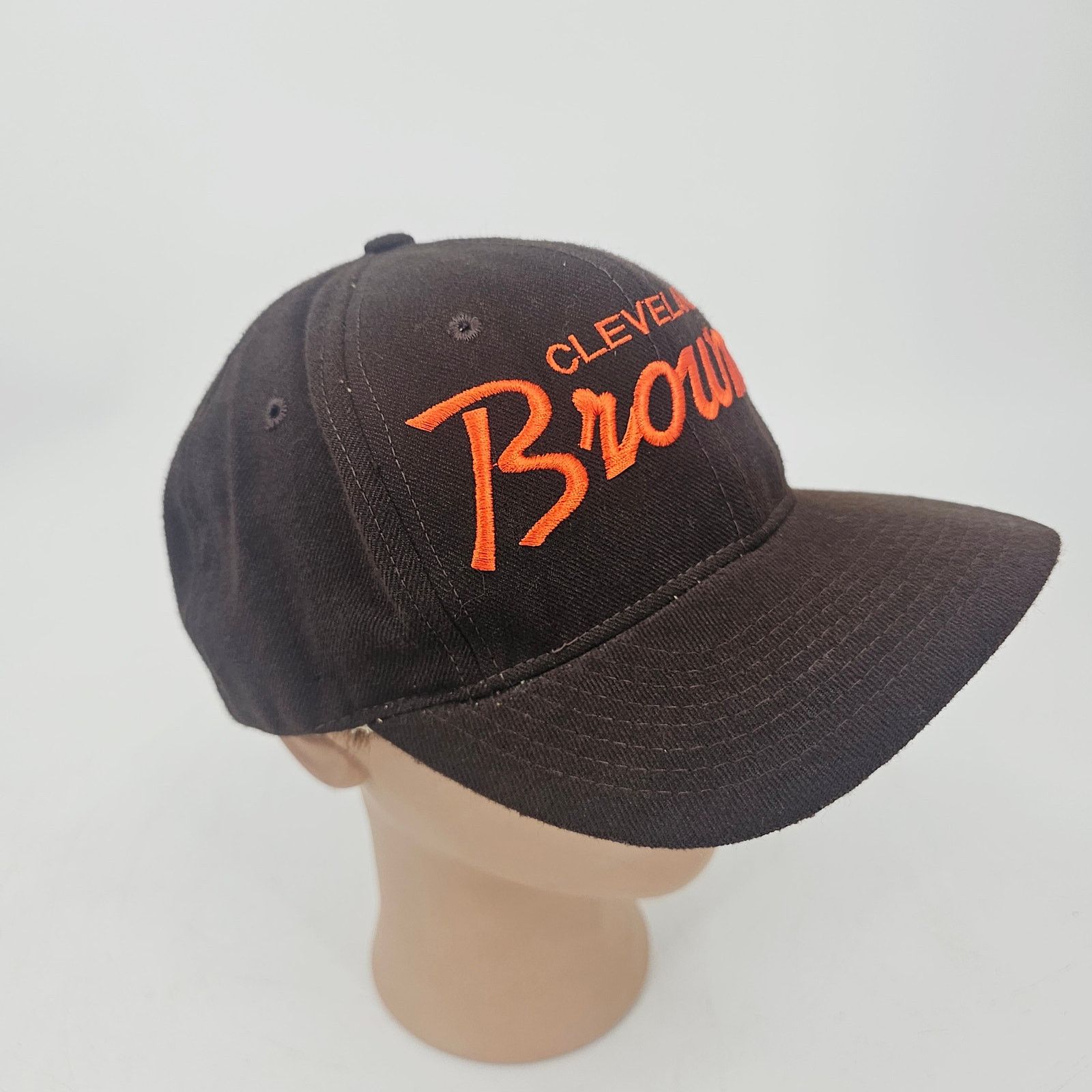 Sports Specialties Cleveland Browns Sports Specialties Script Snapback Hat Size ONE SIZE - 2 Thumbnail