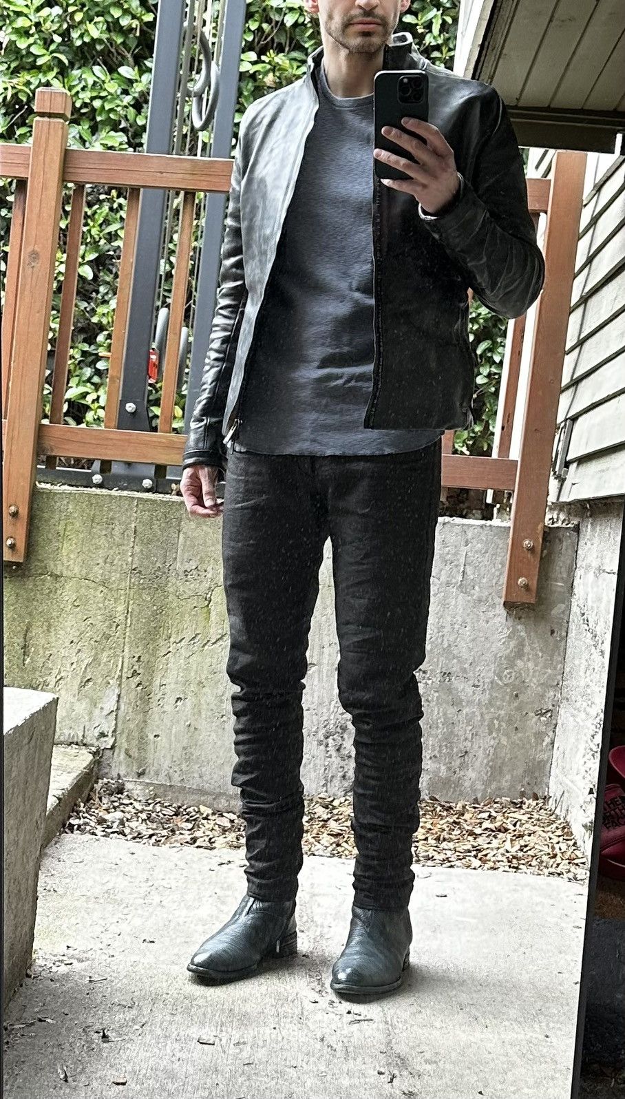 Layer-0 Layer-0 FWM15-22 Horsehide Leather Jacket Size US M / EU 48-50 / 2 - 15 Thumbnail