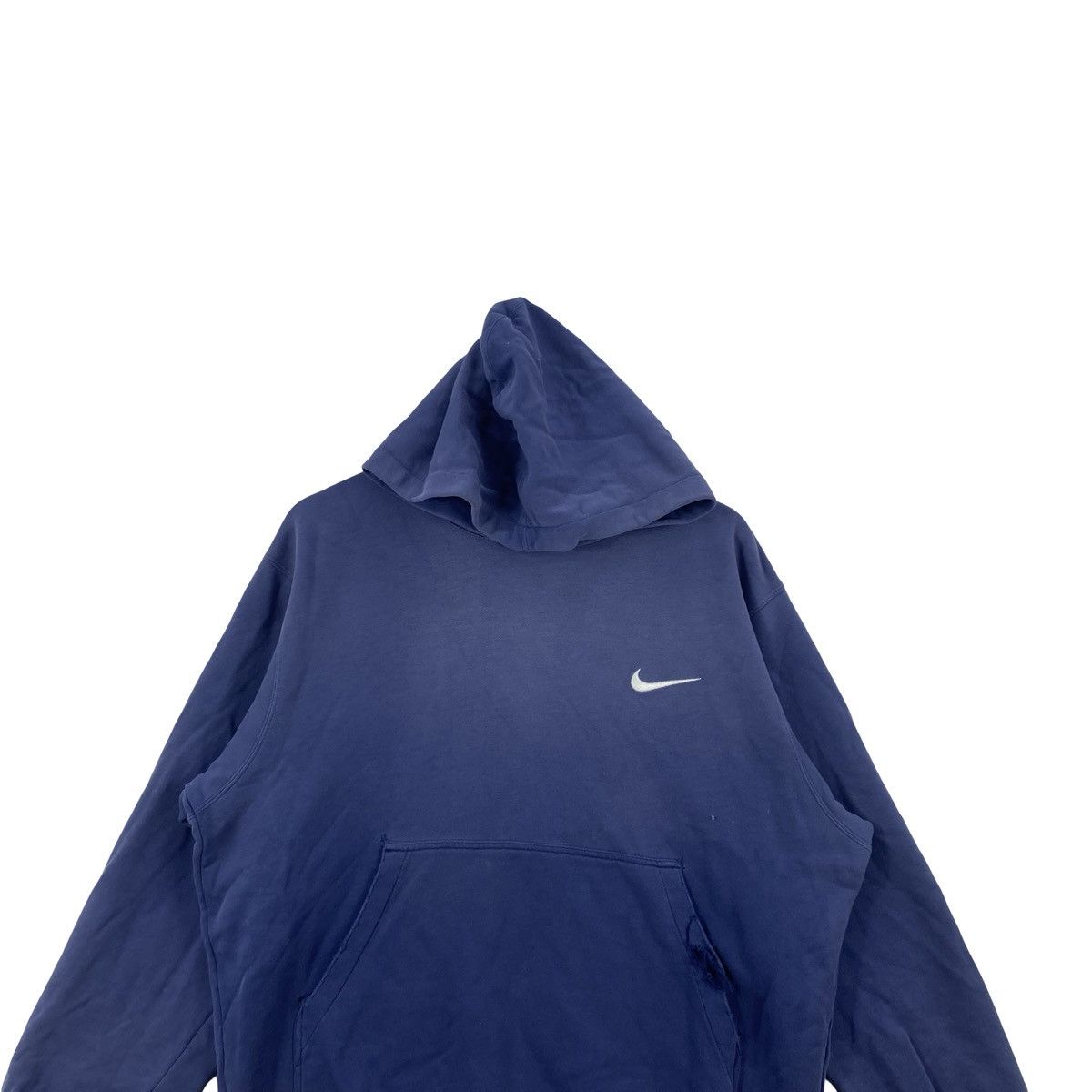 Nike Vintage NIKE SWOOSH Hoodie Pullover Classic Minimal Logo Size US XL / EU 56 / 4 - 2 Thumbnail