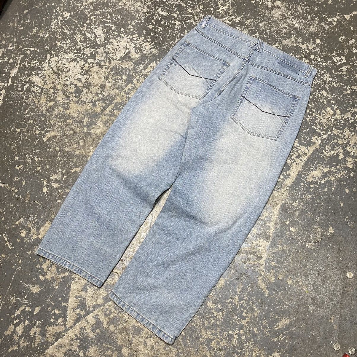 Southpole × Vintage Vintage Southpole Patchwork Reworked Y2K Denim Baggy Jeans Size US 39 - 7 Thumbnail