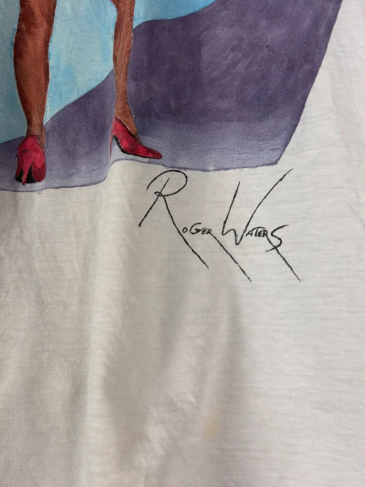 Band Tees × Vintage Roger Waters The Pros And Cons of Hitch Hiking vintagestitch Size US M / EU 48-50 / 2 - 4 Thumbnail