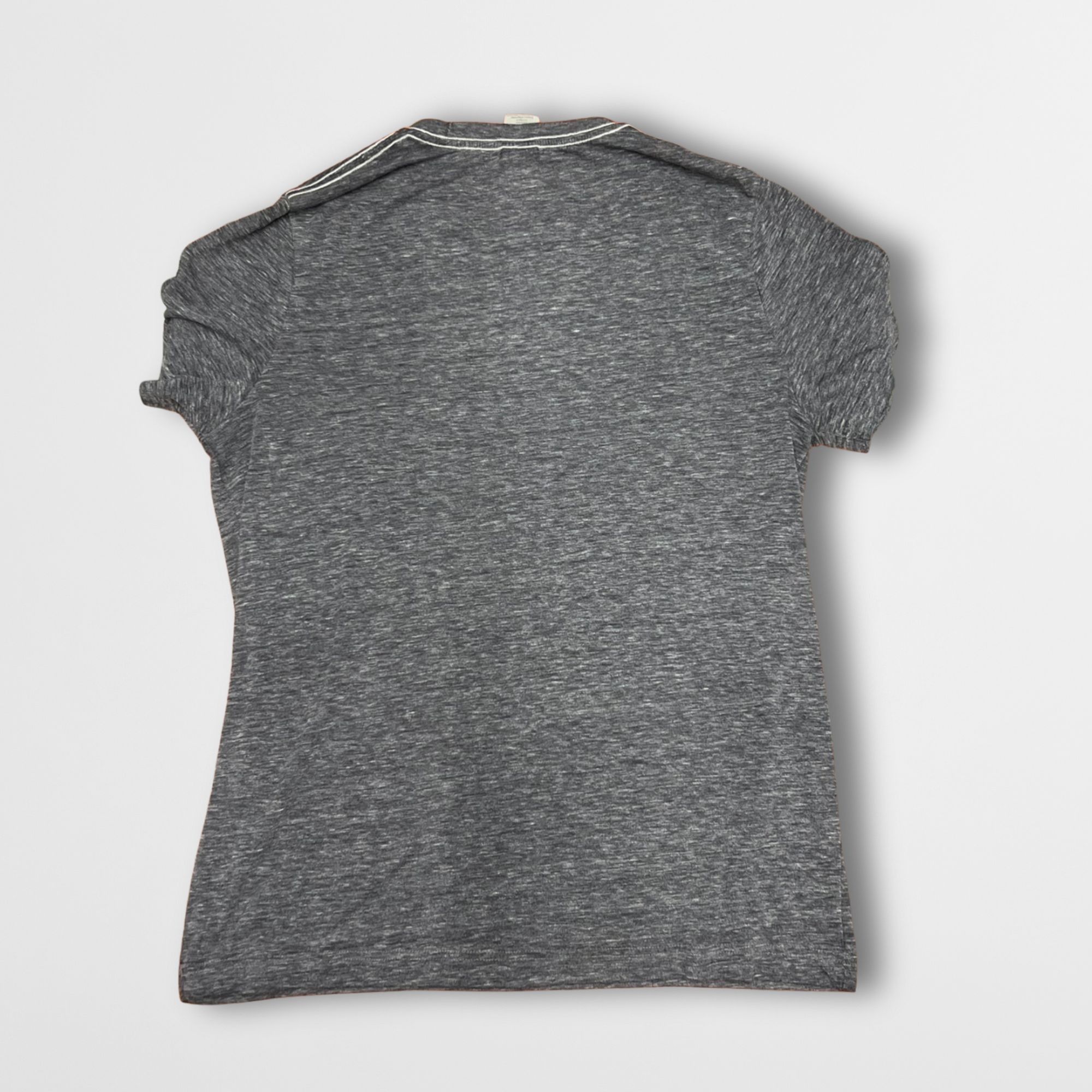 Hang Ten Hangten Men’s Cotton Shirt – Gray Short Sleeve Casual Tee | Size US M / EU 48-50 / 2 - 6 Thumbnail