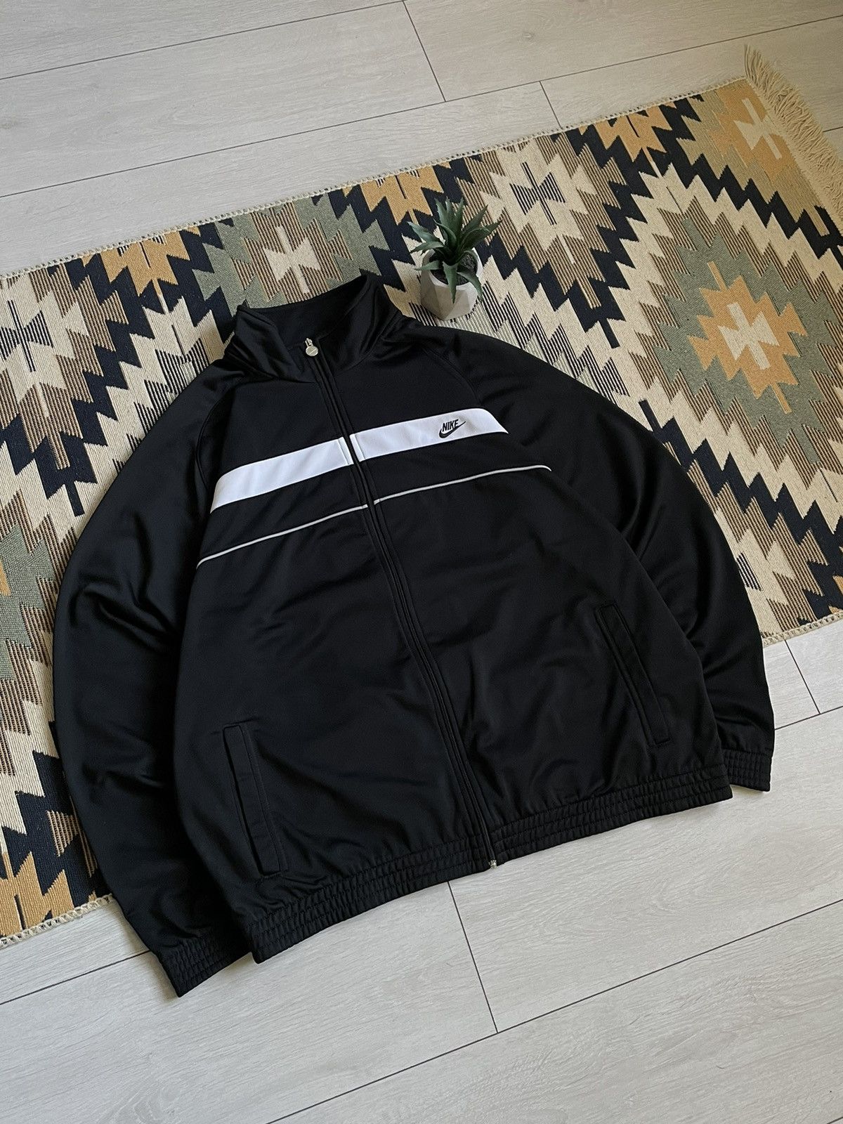 Other Vintage 90’s Nike Logo TrackTop Jacket Size US XL / EU 56 / 4 - 2 Thumbnail