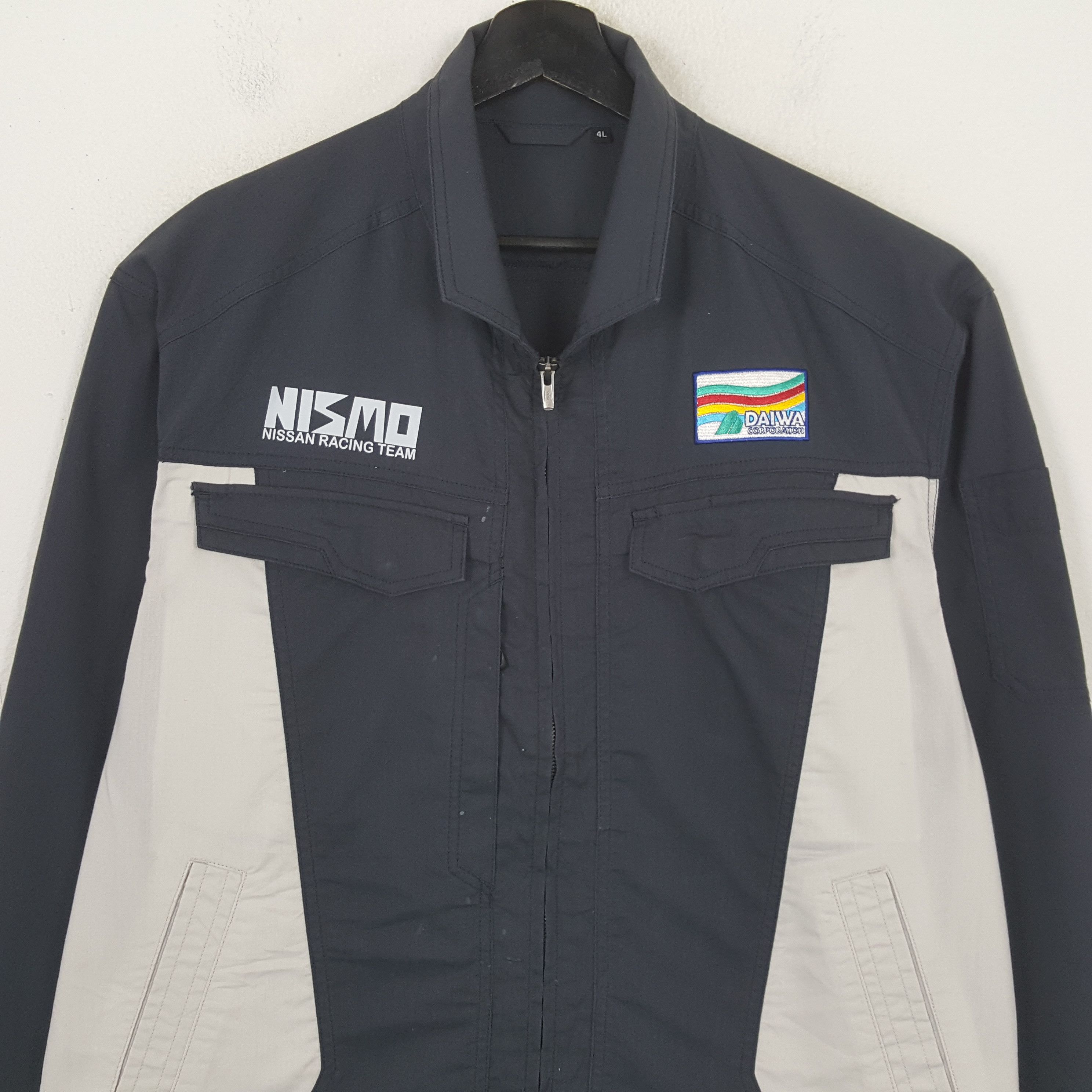 Vintage Nismo Nissan Racing Team Motorsports Custom Jacket C296N25 Size US XL / EU 56 / 4 - 4 Thumbnail
