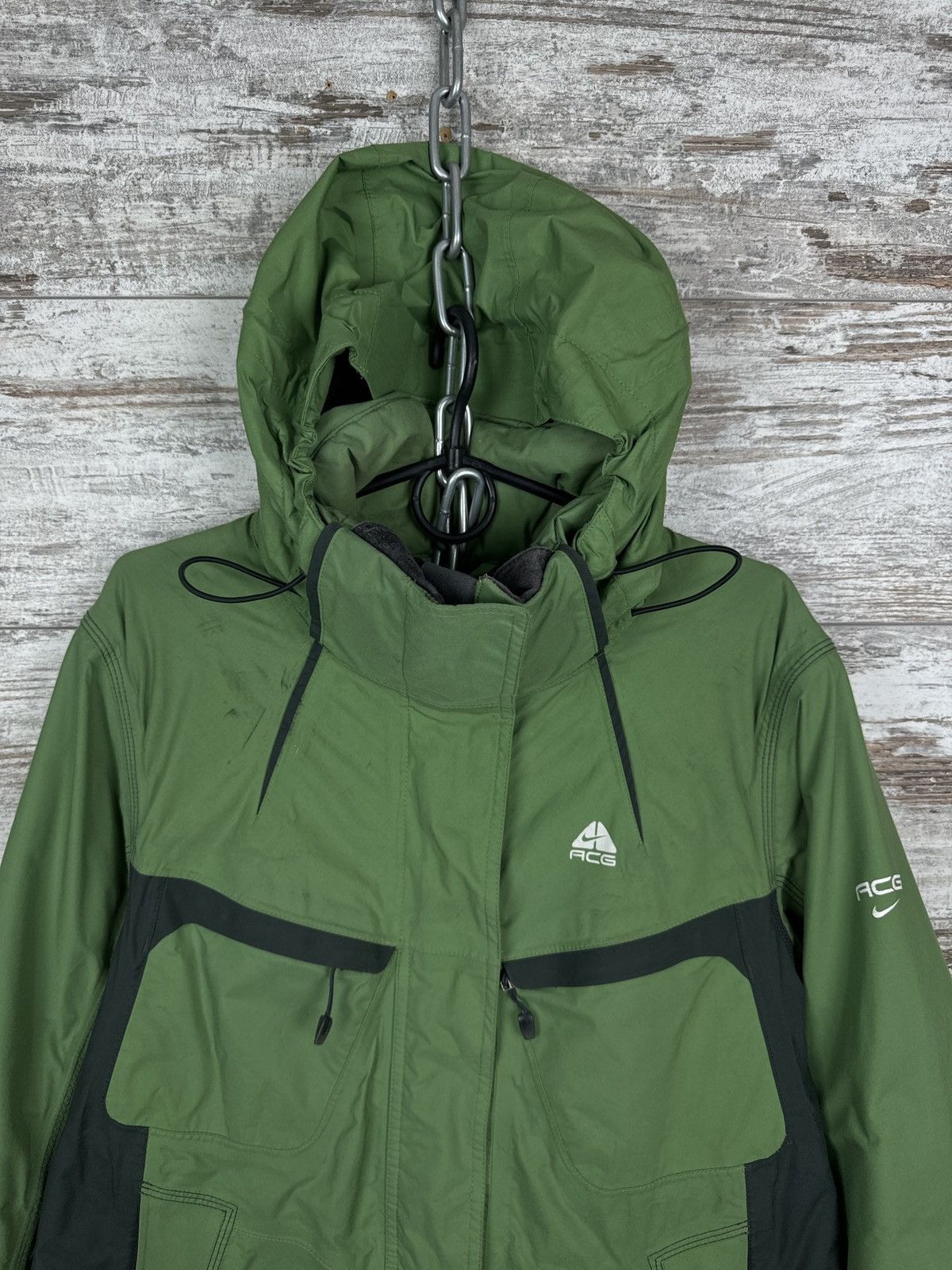 Nike Women’s Vintage Nike ACG ski jacket rare ladies puffer Size L / US 10 / IT 46 - 3 Thumbnail