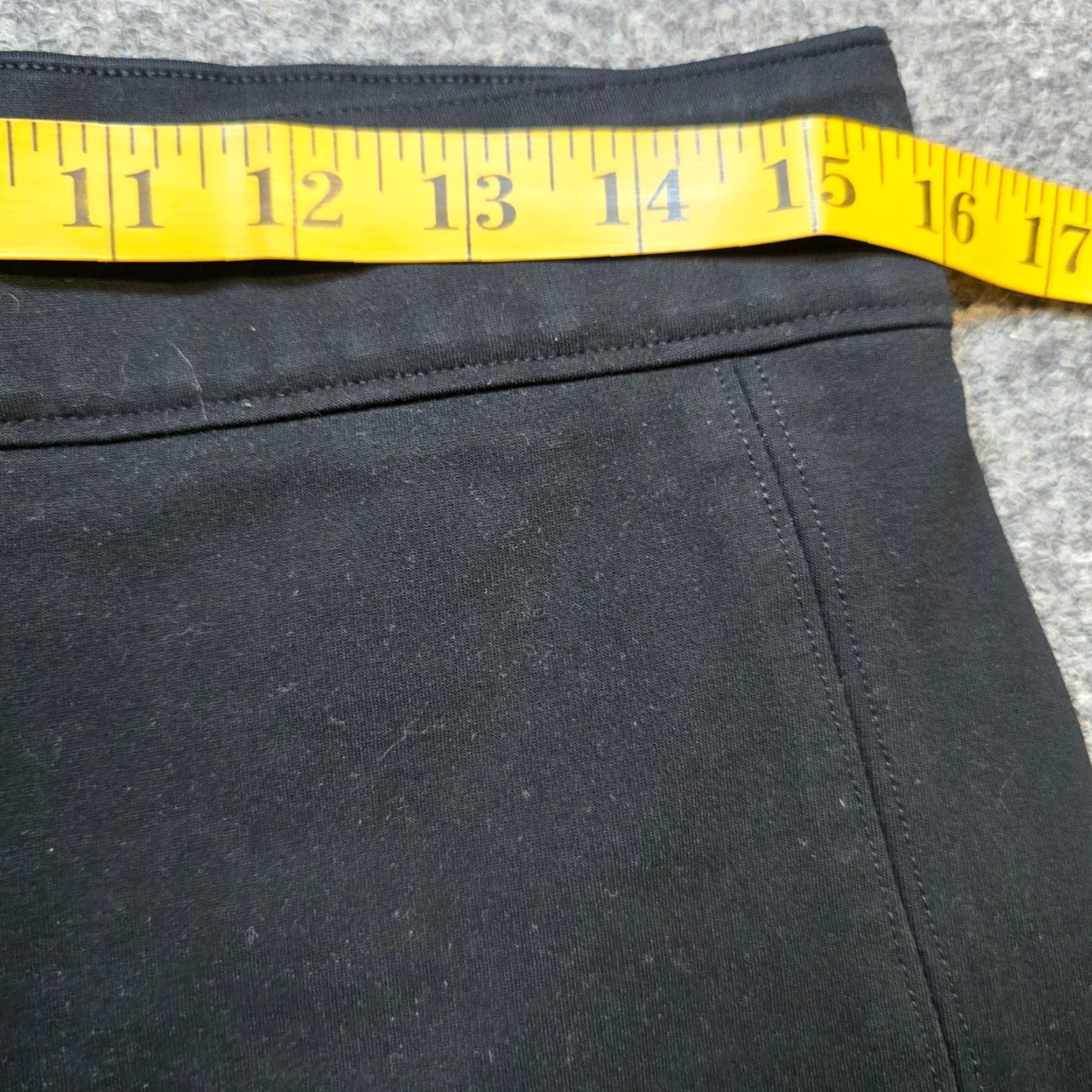 Spanx Spanx Womens Slim High Rise Black Ponte Jeans Pants - Size L - Stretch Skinny Regular Inseam 27.5 in - City Hipster Style Size 36" / US 14 / IT 50 - 5 Thumbnail