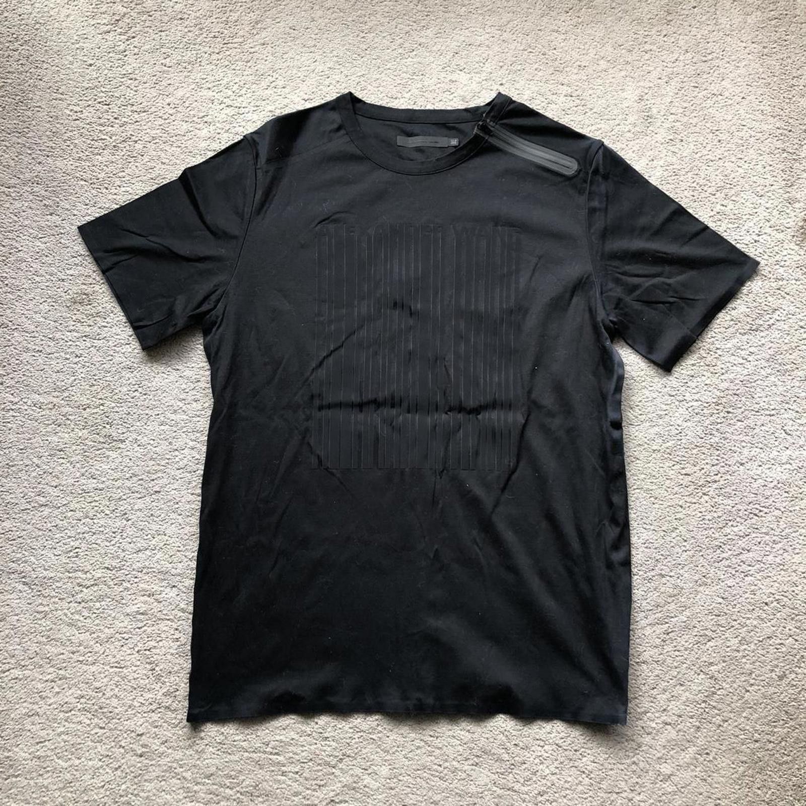 Alexander Wang Alexander Wang Technical ‘Barcode’ T Shirt Size US M / EU 48-50 / 2 - 1 Thumbnail