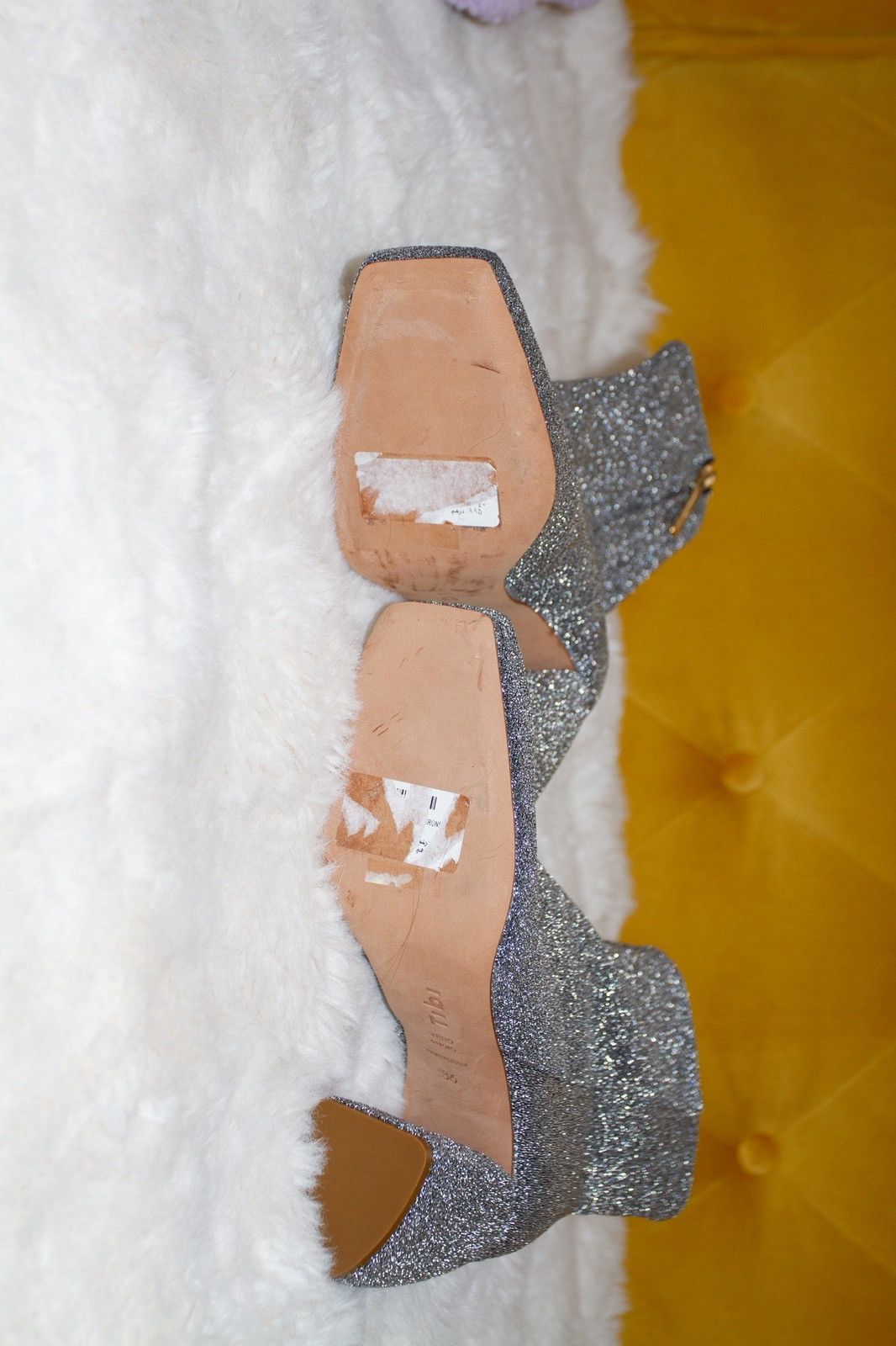 Tibi Tibi 2019 Bronson Leather Boots In Silver Size US 6 / IT 36 - 4 Thumbnail