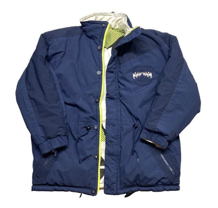 Big Dogs × Vintage Y2K Big Dogs Reversible Puffer Coat Size US XL / EU 56 / 4 - 3 Thumbnail