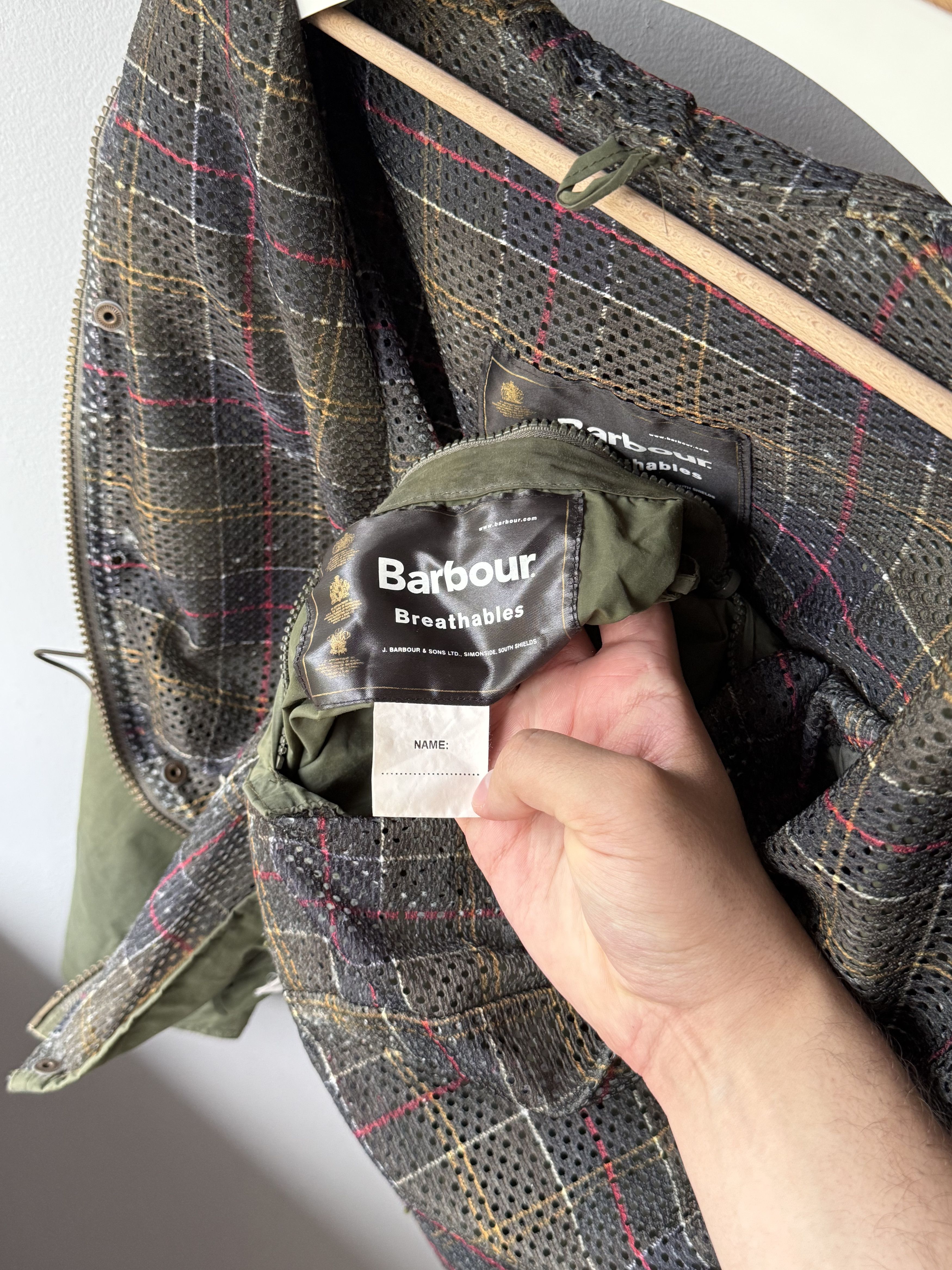 Barbour Barbour T80 Durham Stowaway Classic Breathables Hood Jacket Size US XS / EU 42 / 0 - 18 Thumbnail
