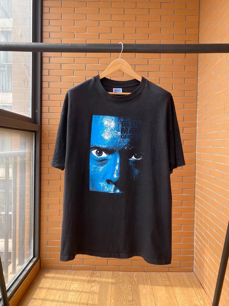 Vintage VintageTee 90s Blue Man Group 2505-Nextarrow Size US XL / EU 56 / 4 - 1 Thumbnail