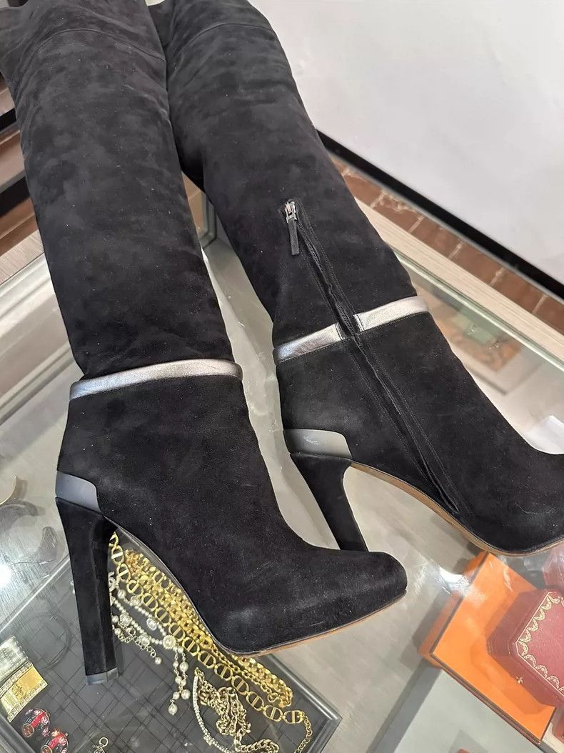 Fendi Fendi Black Suede Overthe Size US 8 / EU 41 - 8 Thumbnail