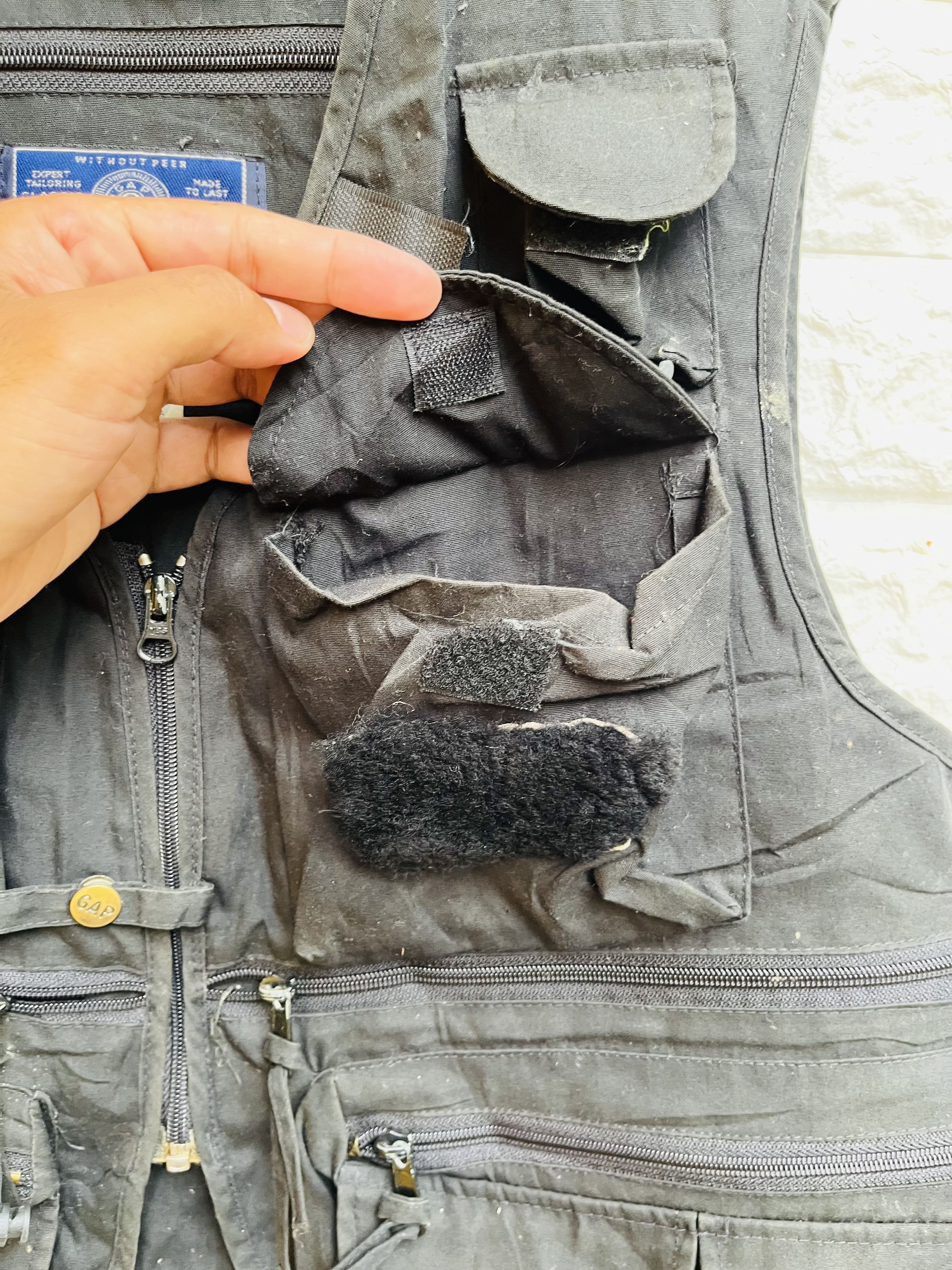 Japanese Brand Vintage Gap Pocket Vest Japanese Designer Fashion Style Size US L / EU 52-54 / 3 - 5 Thumbnail