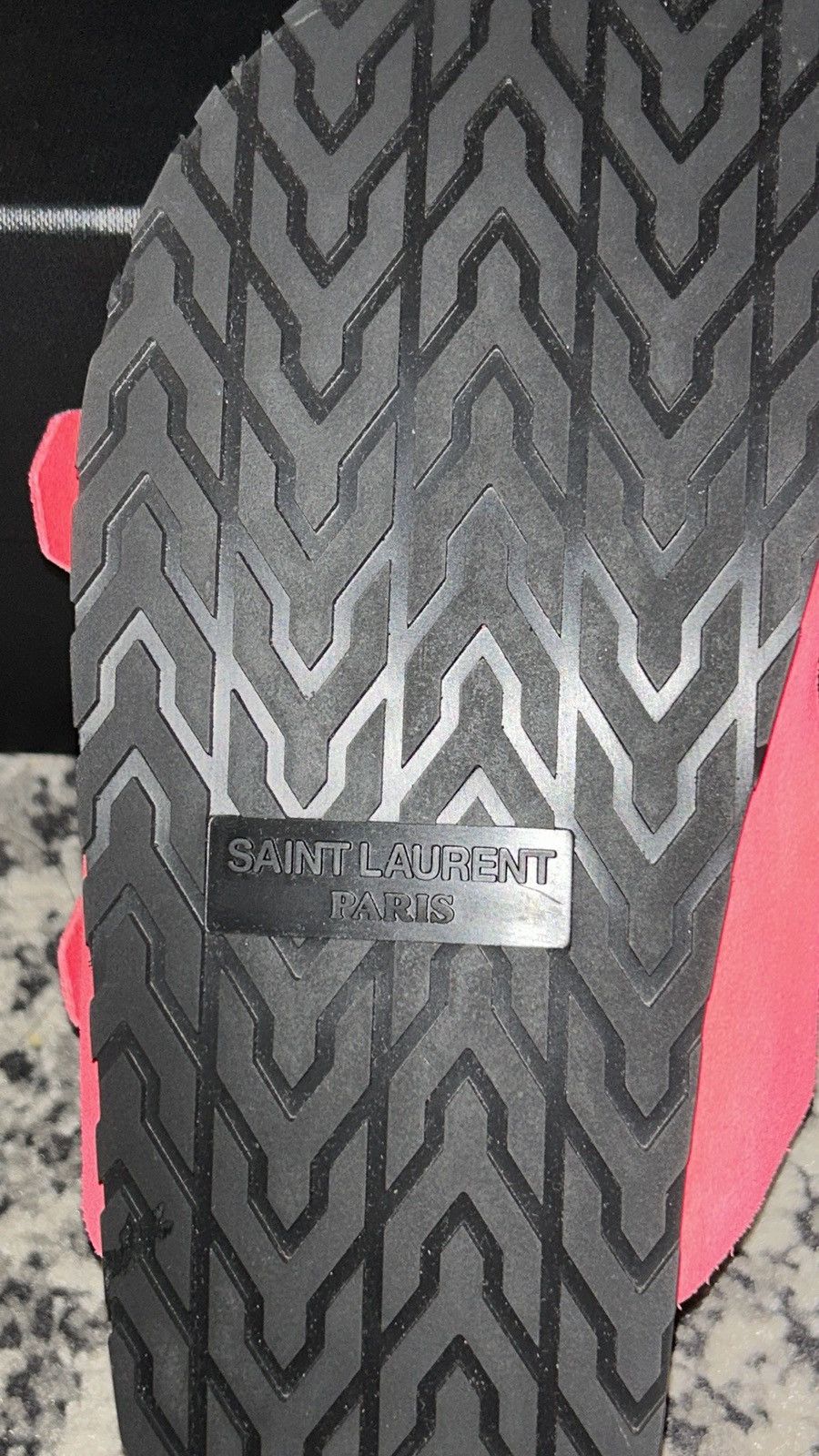 Saint Laurent Paris Saint Laurent Jimmy Buckle Flat Sandals in Suede size 37 Size US 7 / IT 37 - 4 Thumbnail